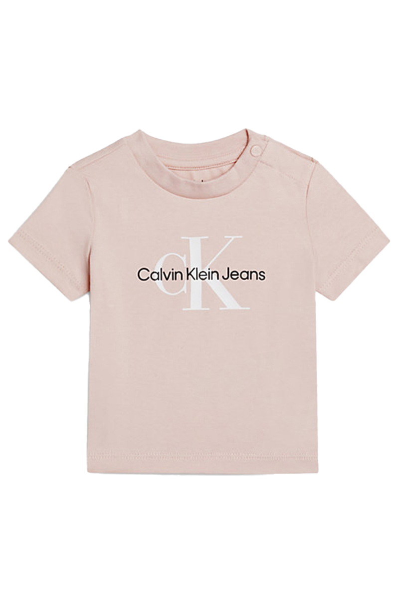 Calvin Klein Monogram ss tshirt Rose-1 1