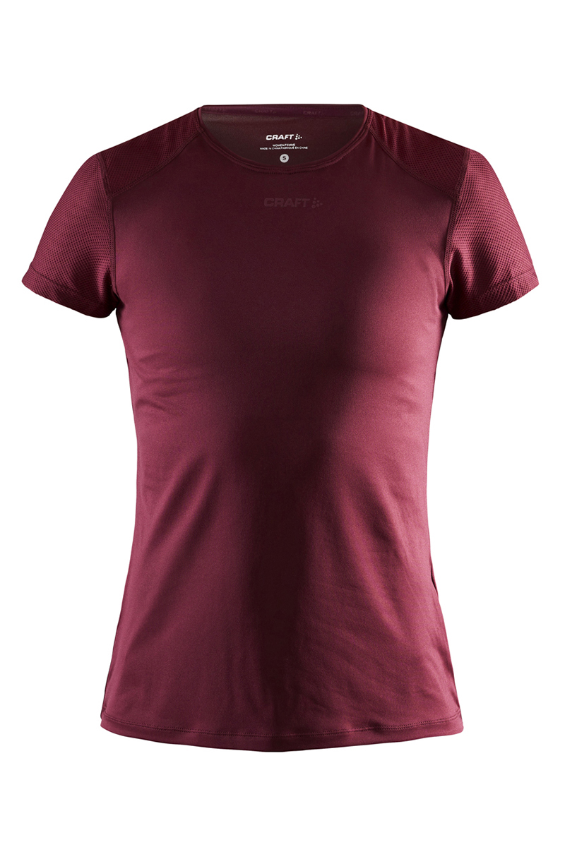 Craft ADV ESSENSE SS SLIM TEE W Rood-1 1