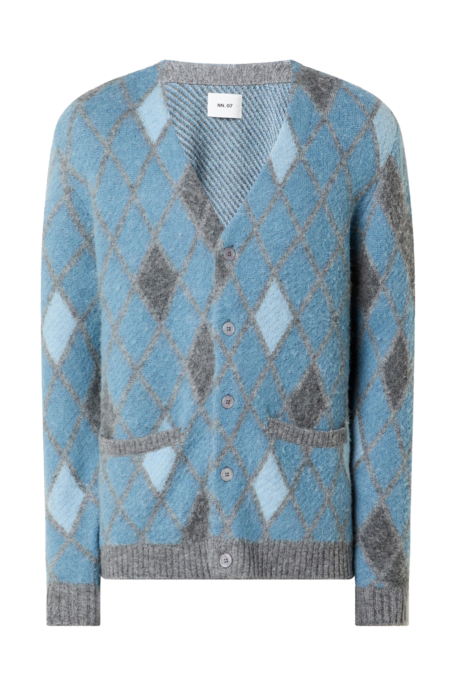 Heren vest blauw