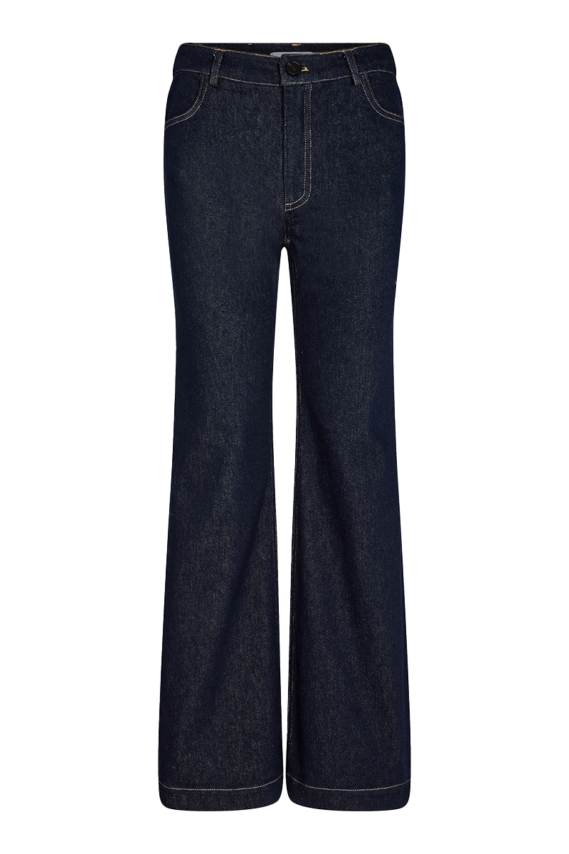 co´couture duncan flare jeans Blauw-1 1