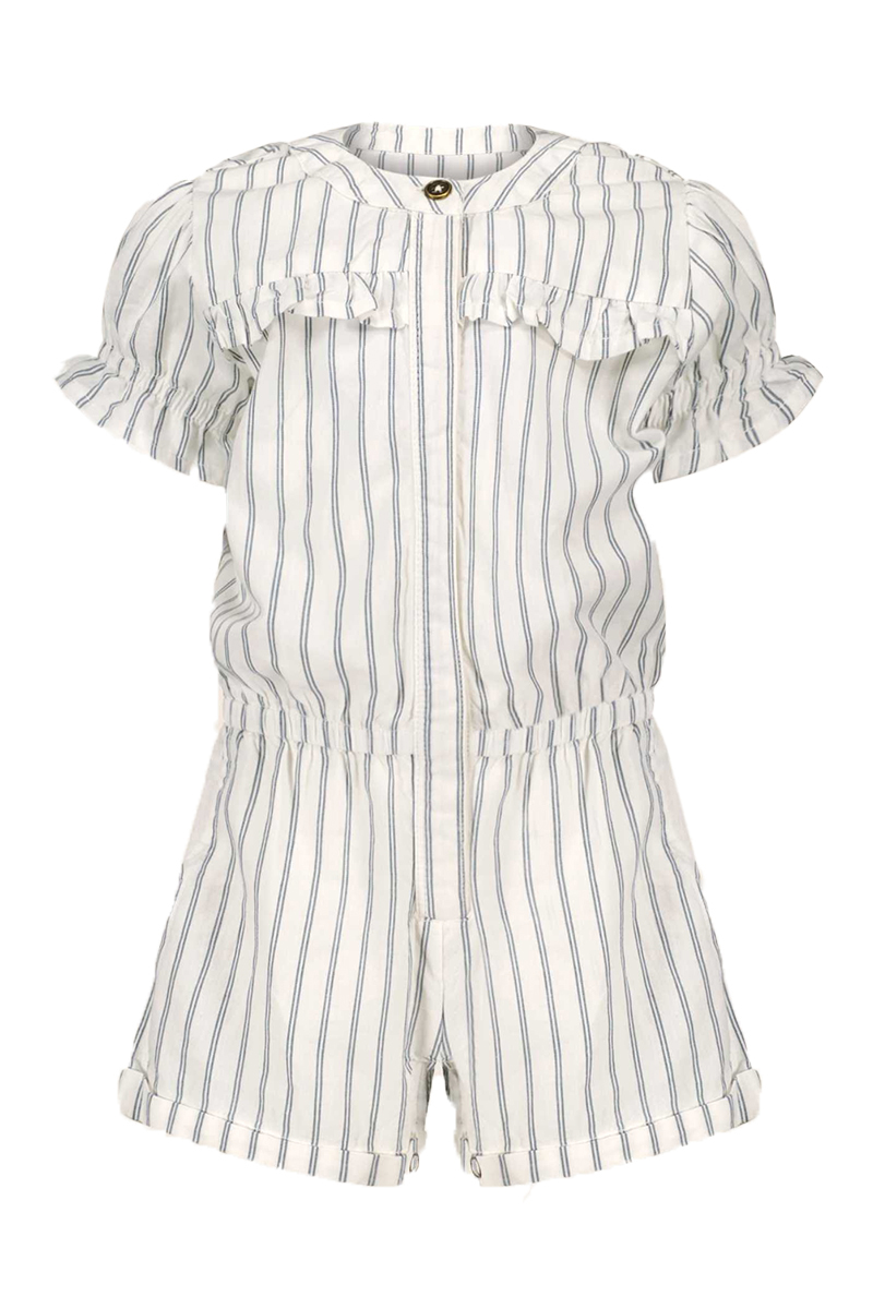 Like Flo Baby tuinbroek Wit-1 1