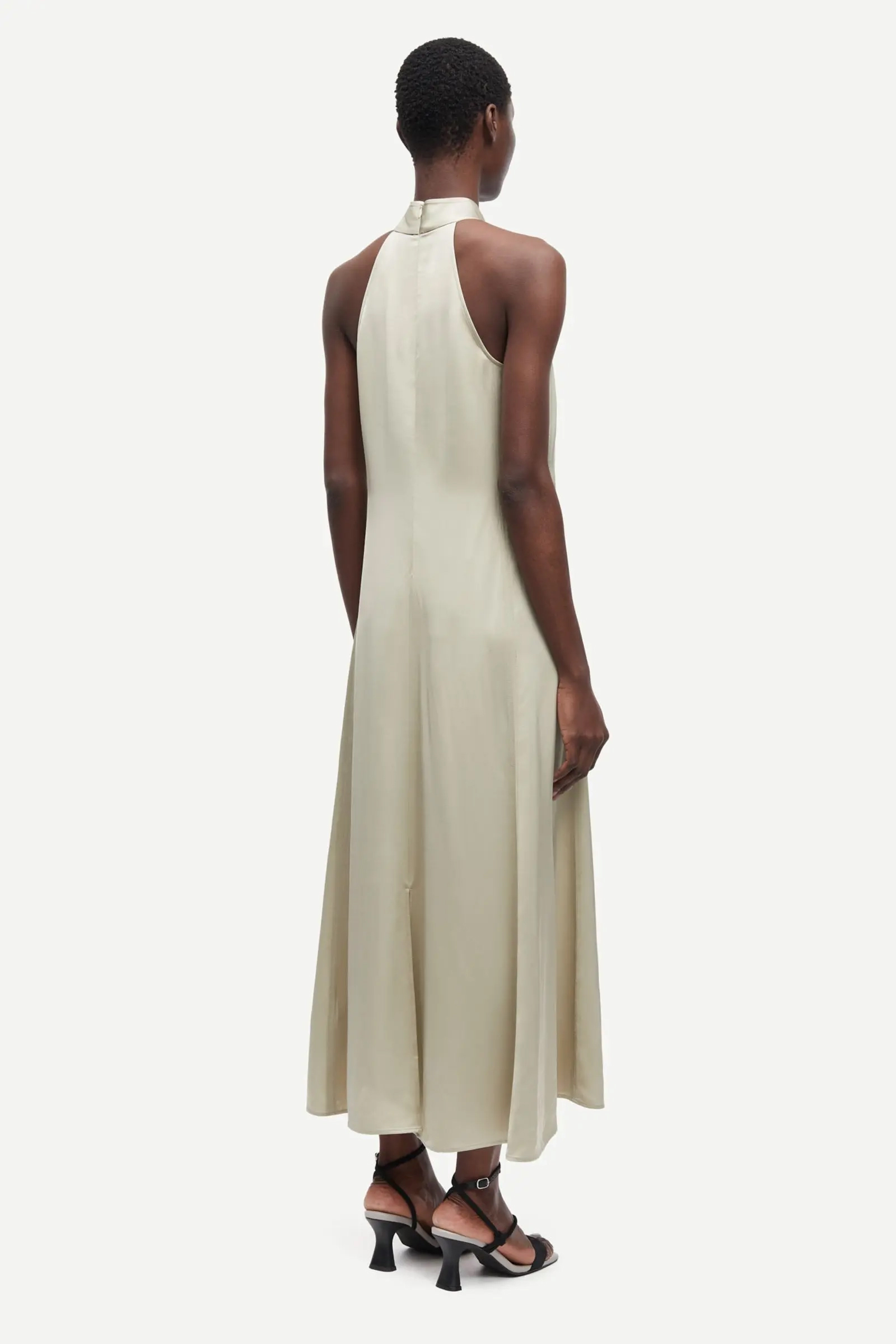 Samsøe Samsøe Sanettle dress bruin/beige-1 3