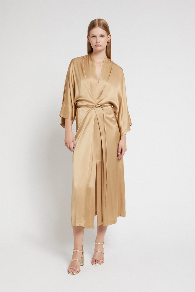 Otto d'Ame dress Goud-1 2