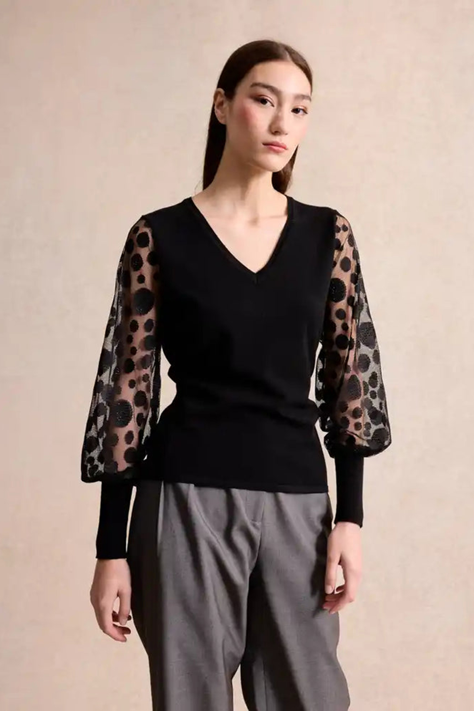 Dames trui zwart