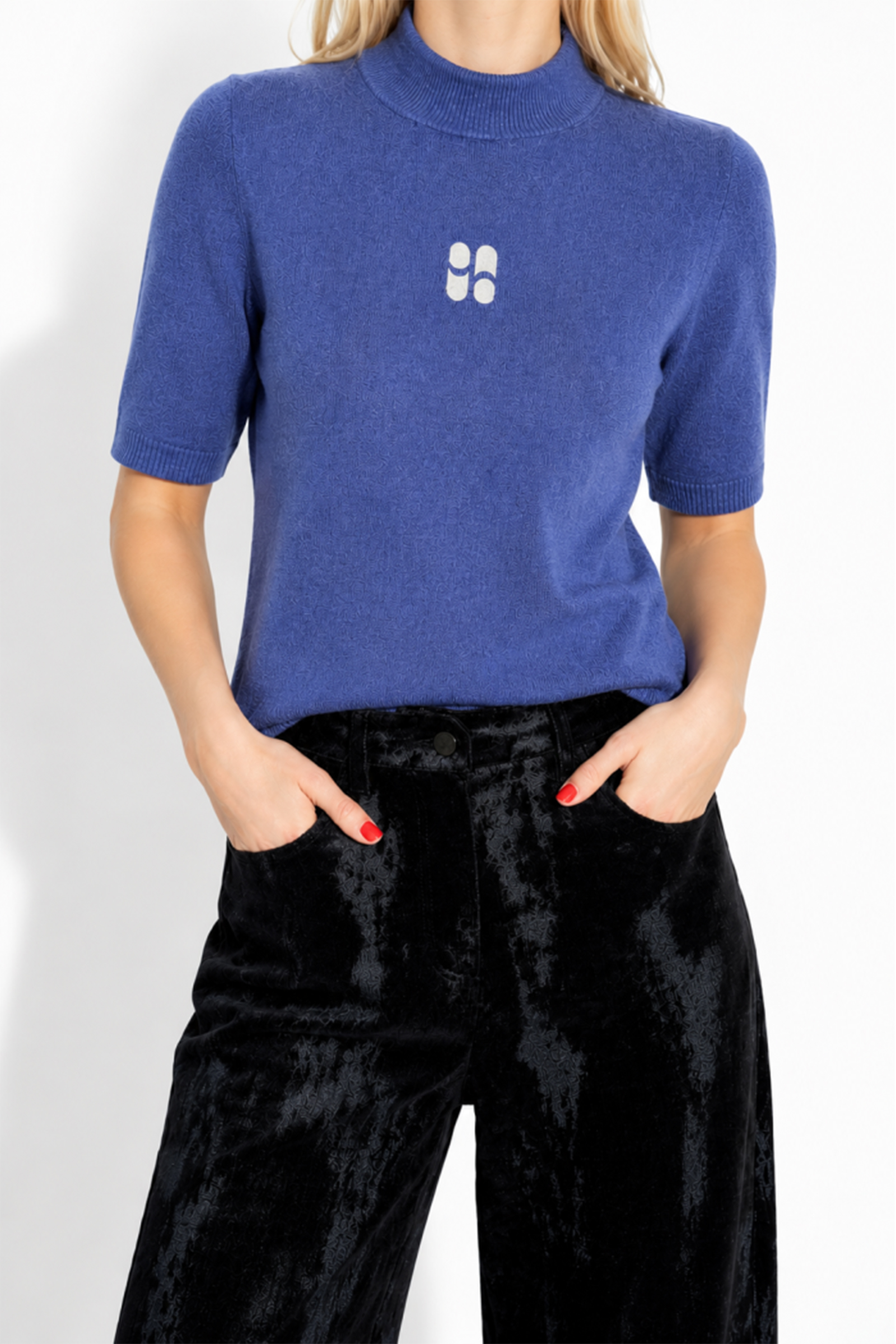 Dames trui blauw