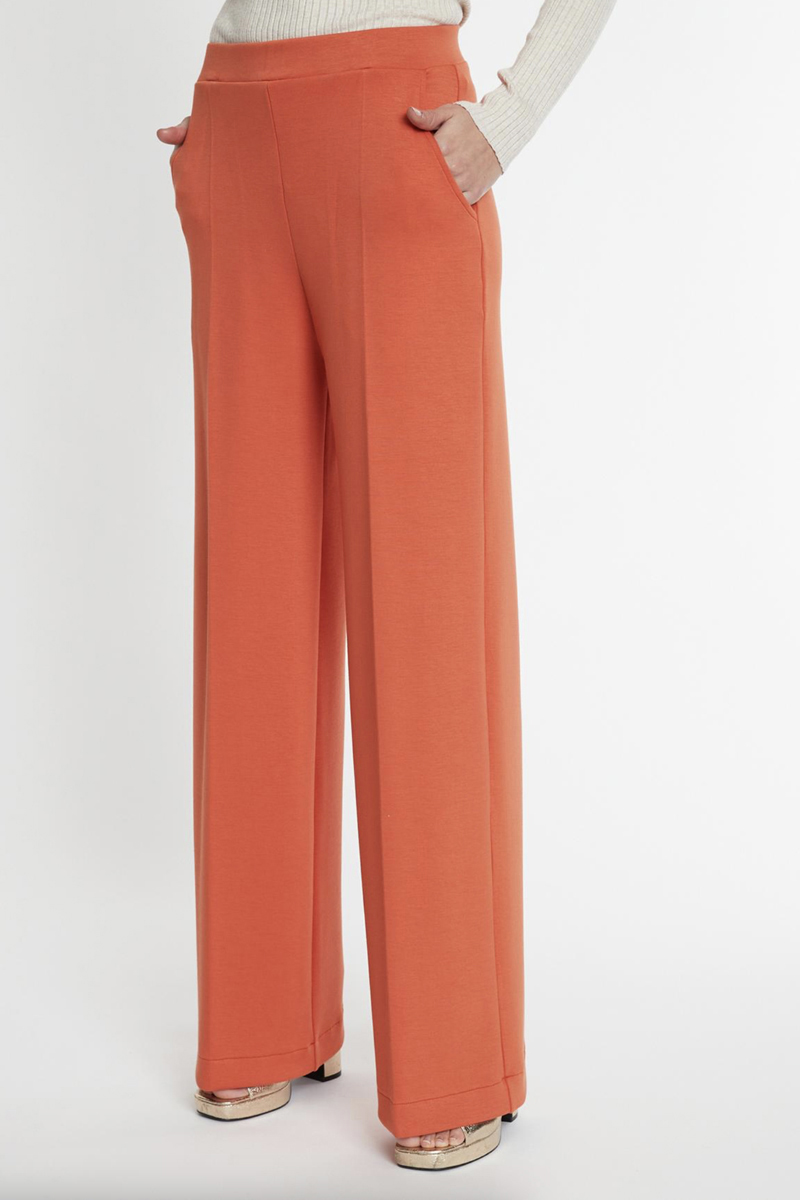 Dames broek oranje