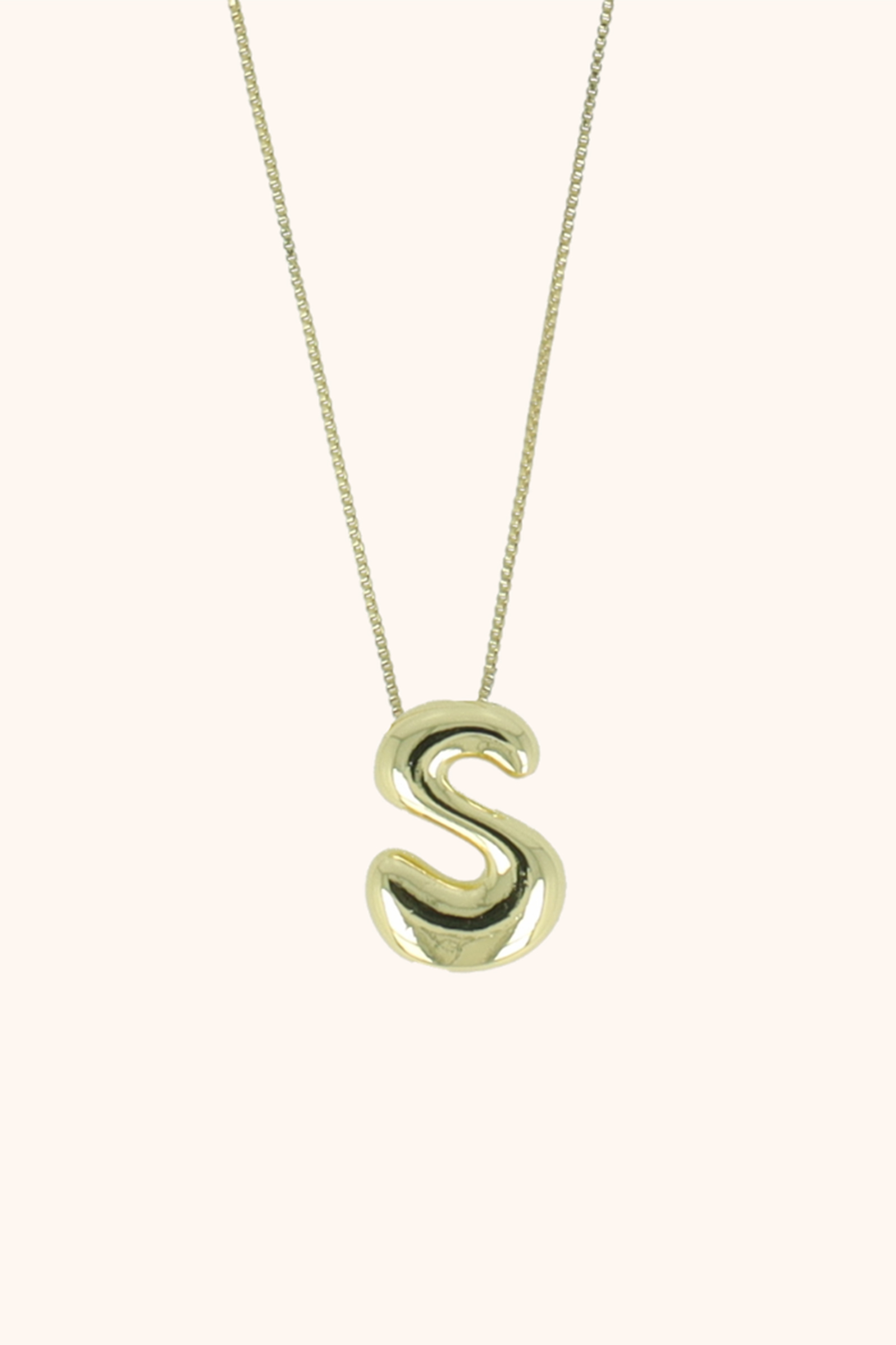 Lott Gioielli Cartoon Letter S Goud-1 2