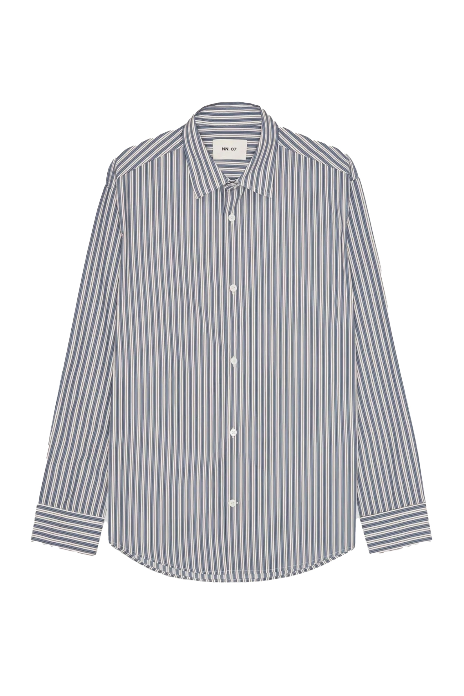 Heren overhemd lm casual blauw