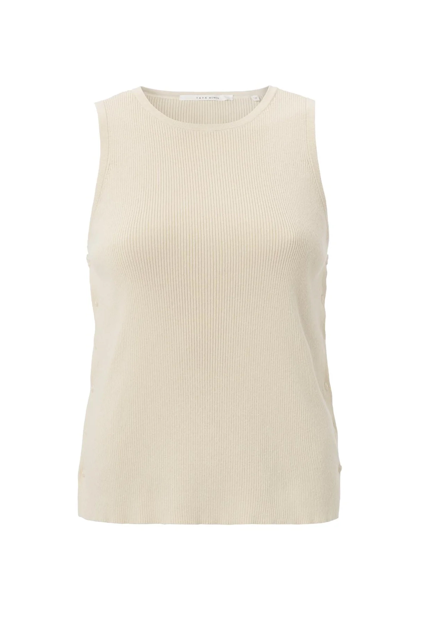 Dames top bruin