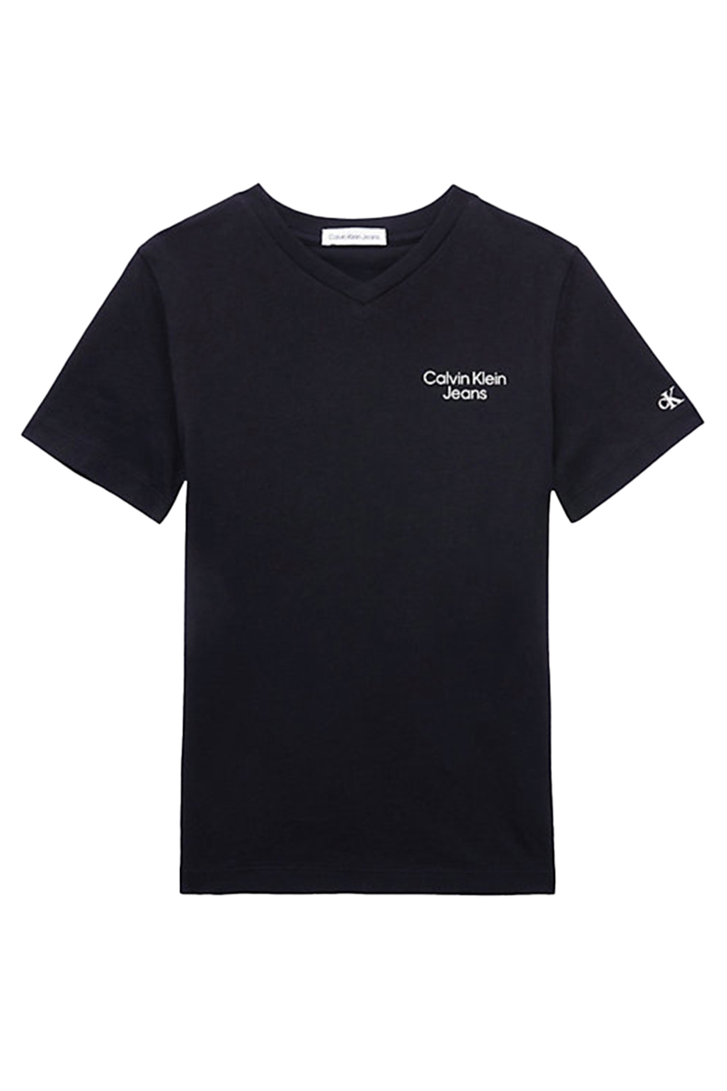 Jongens t-shirt korte mouw zwart