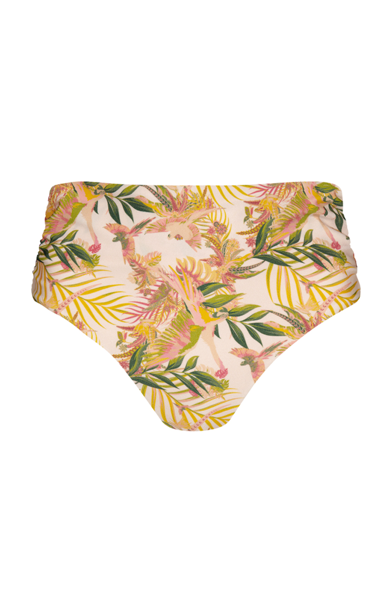 Bad/beach dames bikini slip bruin