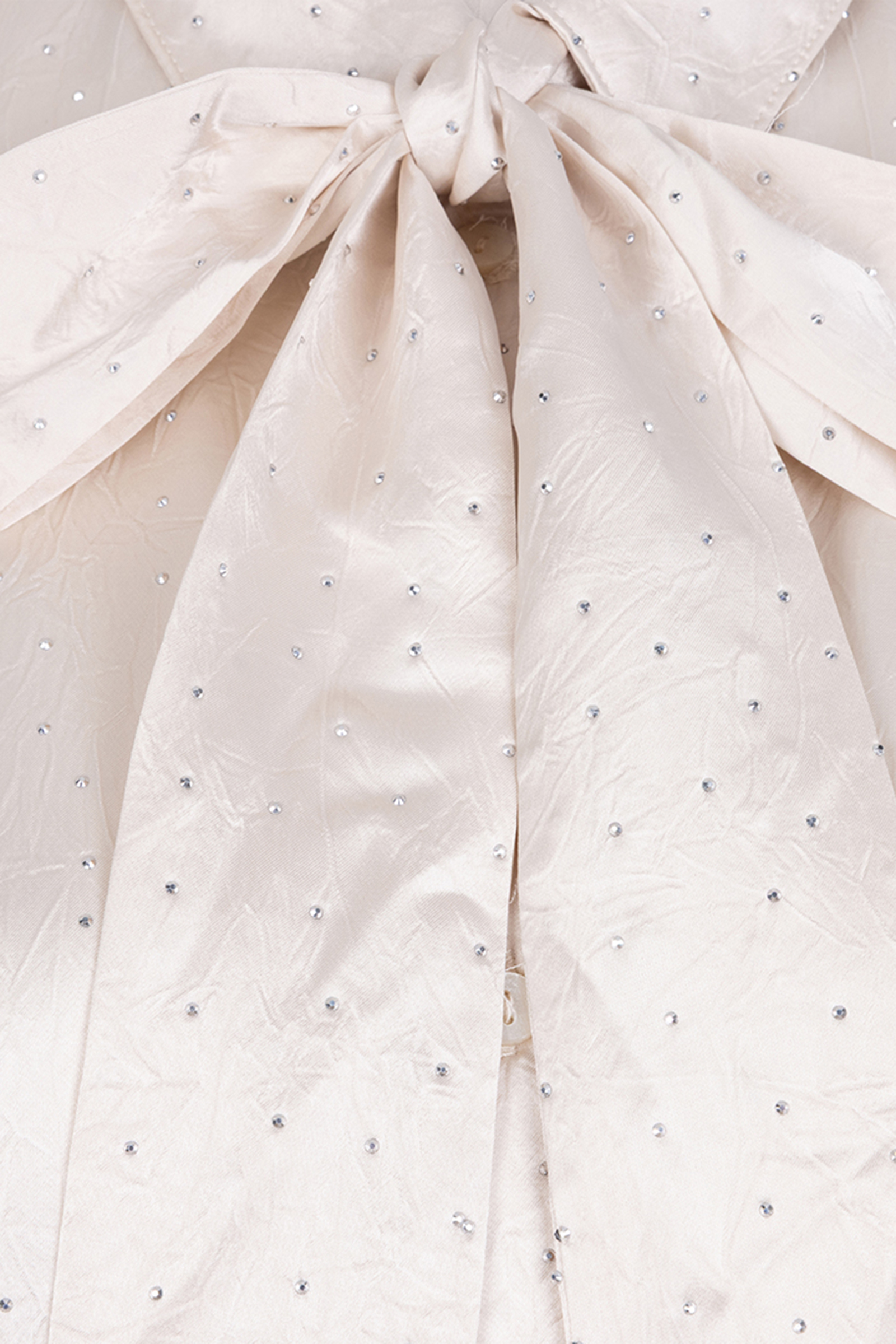 Dames blouse lange mouw ecru