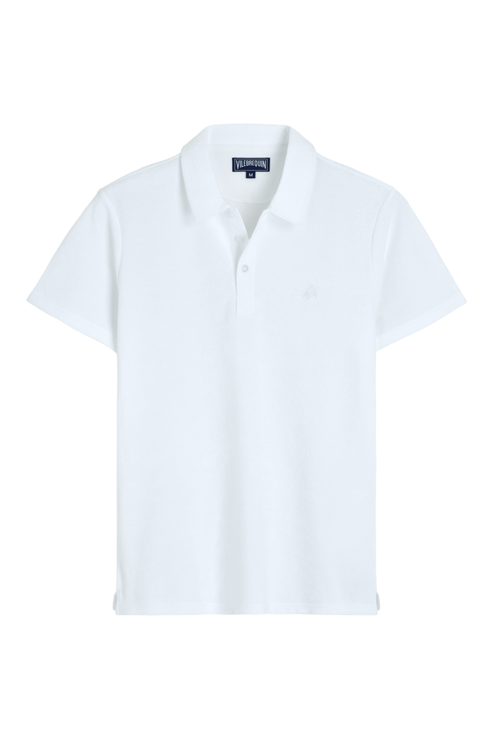 Heren polo korte mouw wit