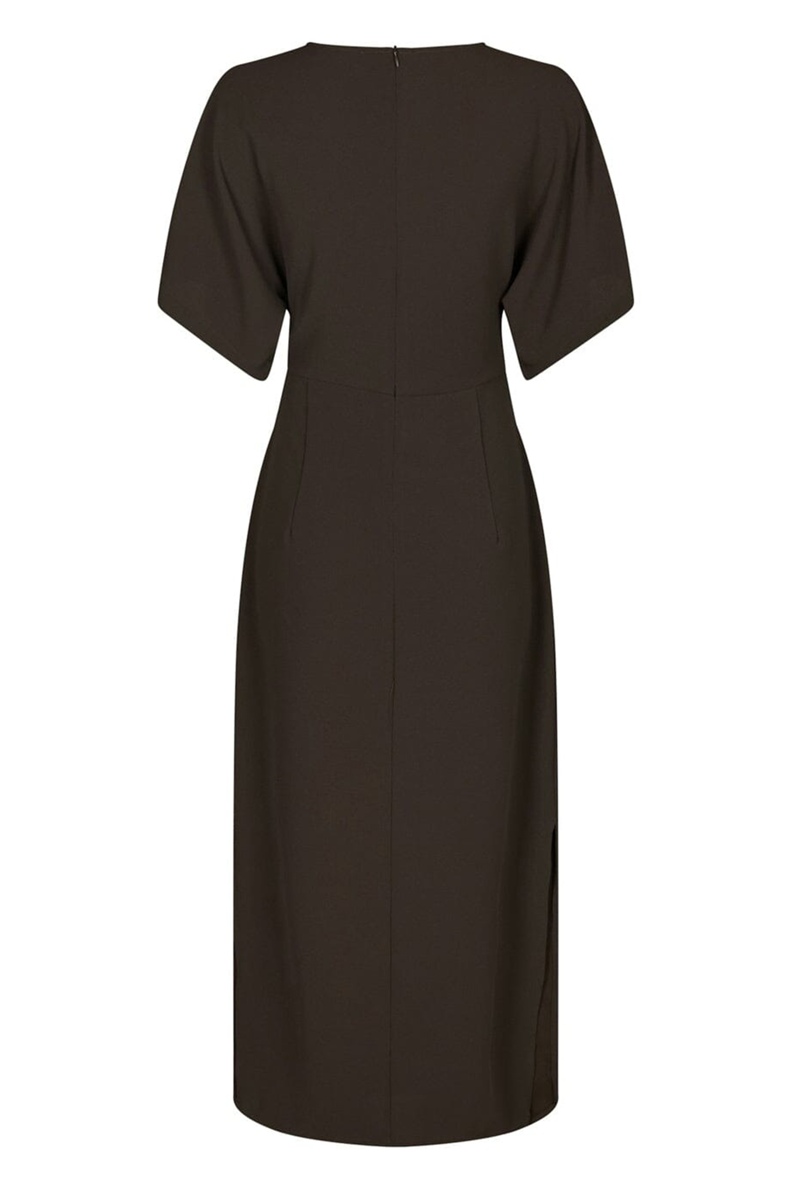 Dames jurk bruin