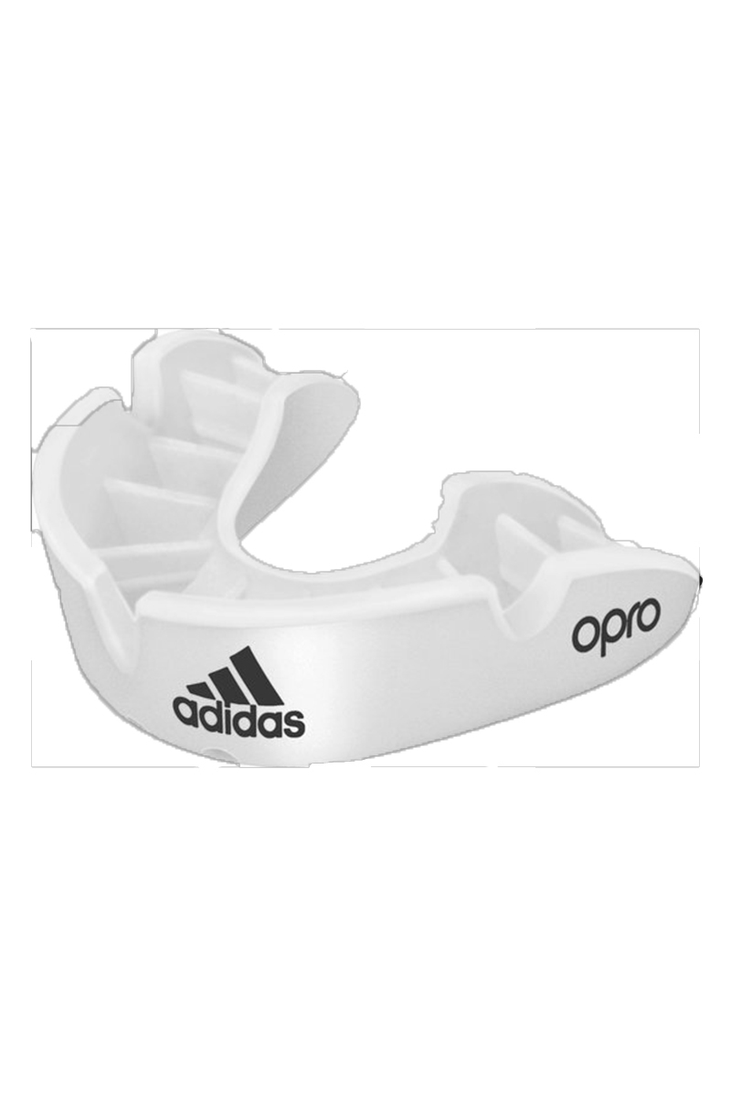 Adidas Hockey Opro self-fit gen4 bronze jr. Wit-1 1