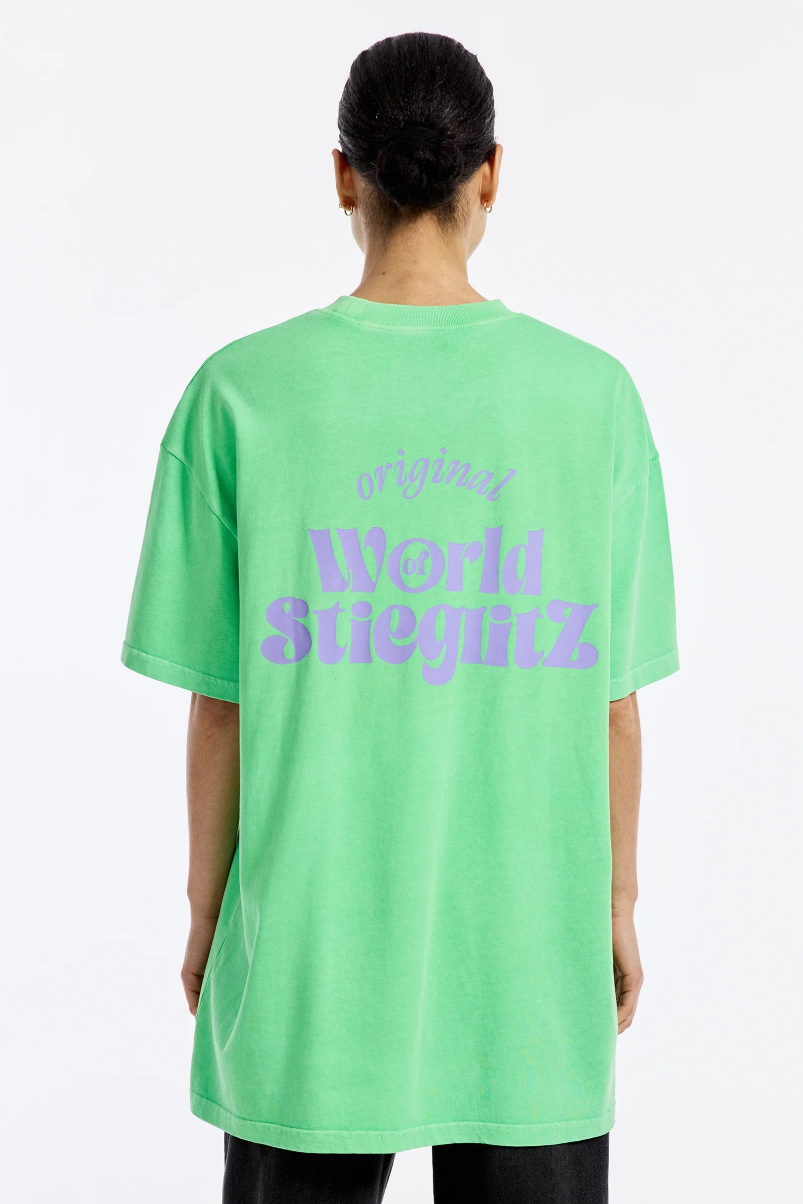 Stieglitz BV World of stieg oversized t-shirt Groen-1 3