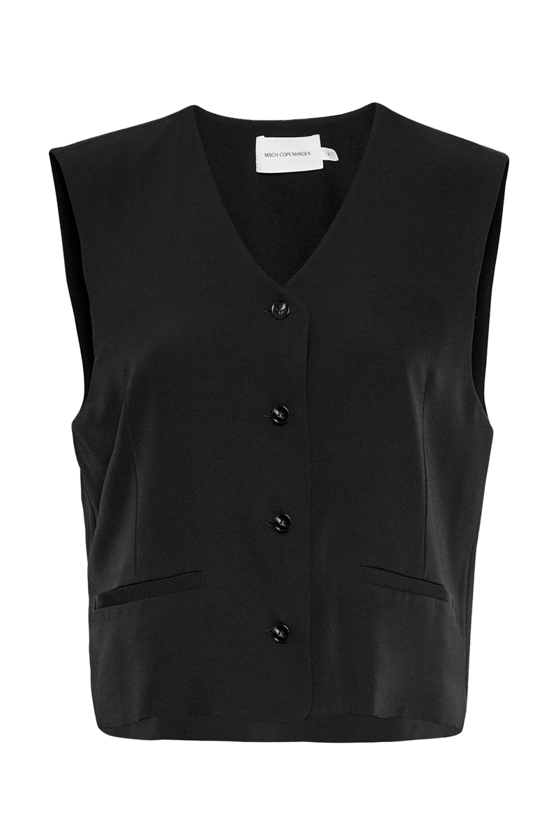Dames gilet zwart