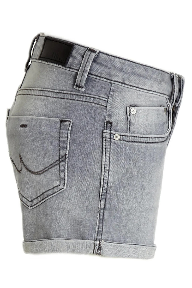 Meisjes short grijs