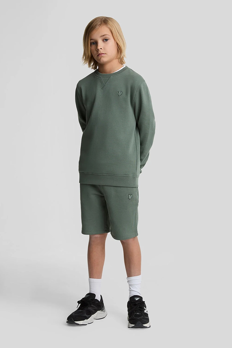 Jongens short groen
