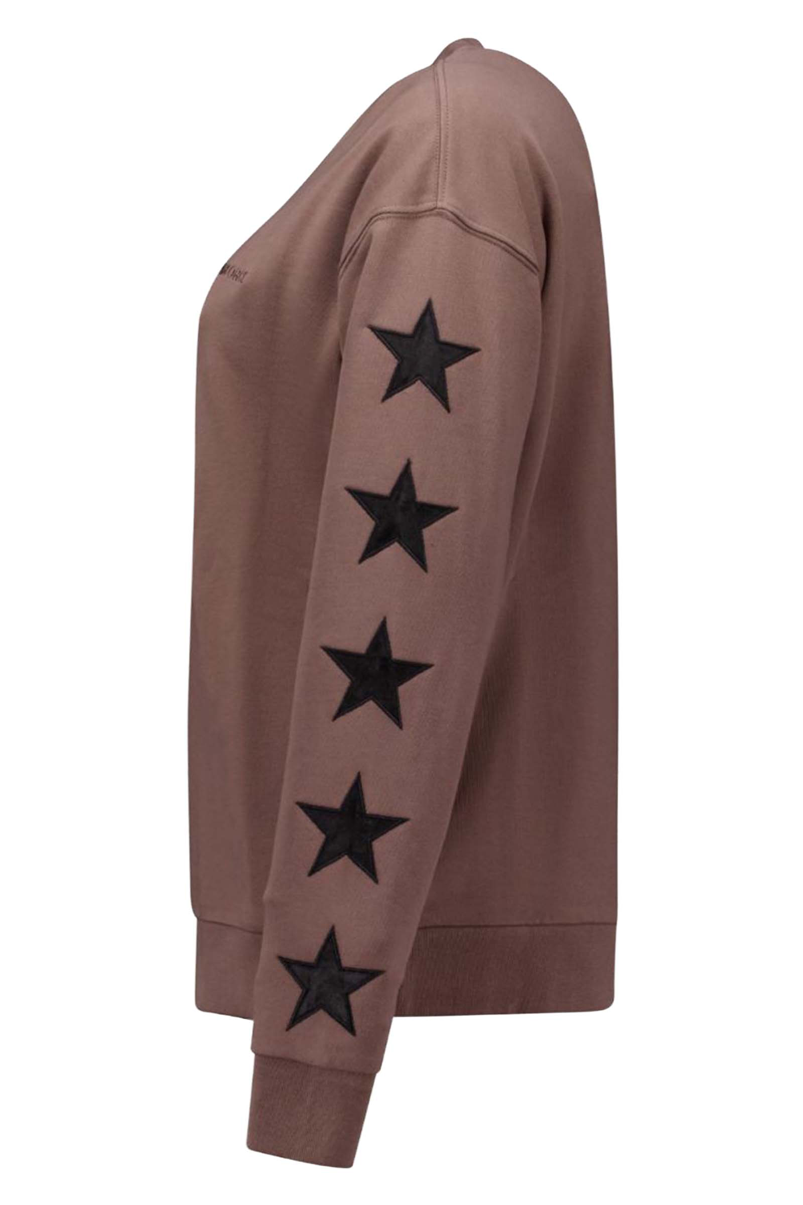 Wintersport dames sweater bruin