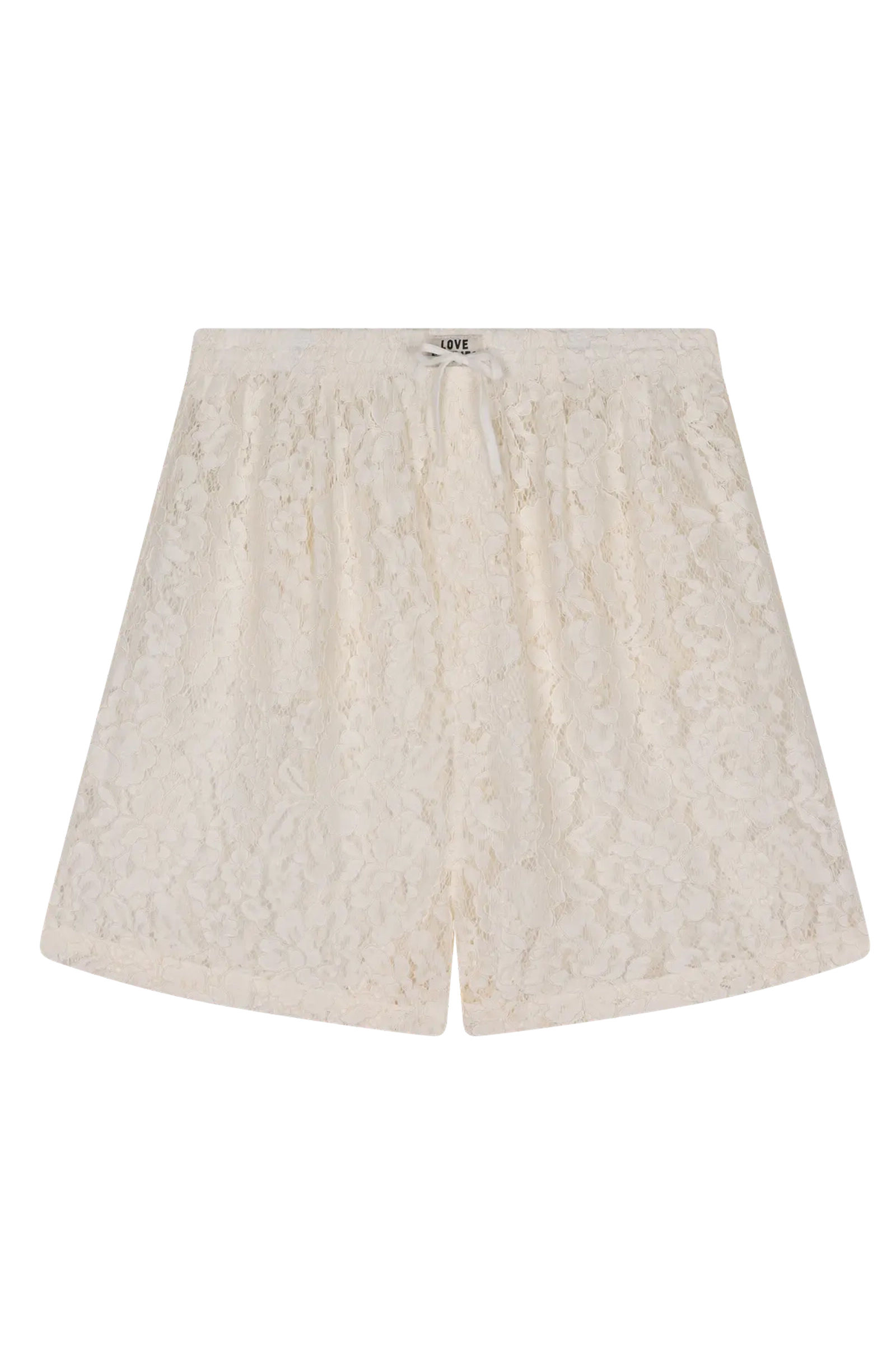 Dames short wit