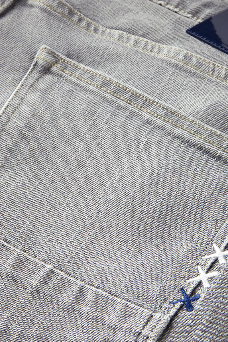 Scotch & Soda Essentials Skim with recycled cotto Grijs-1 3