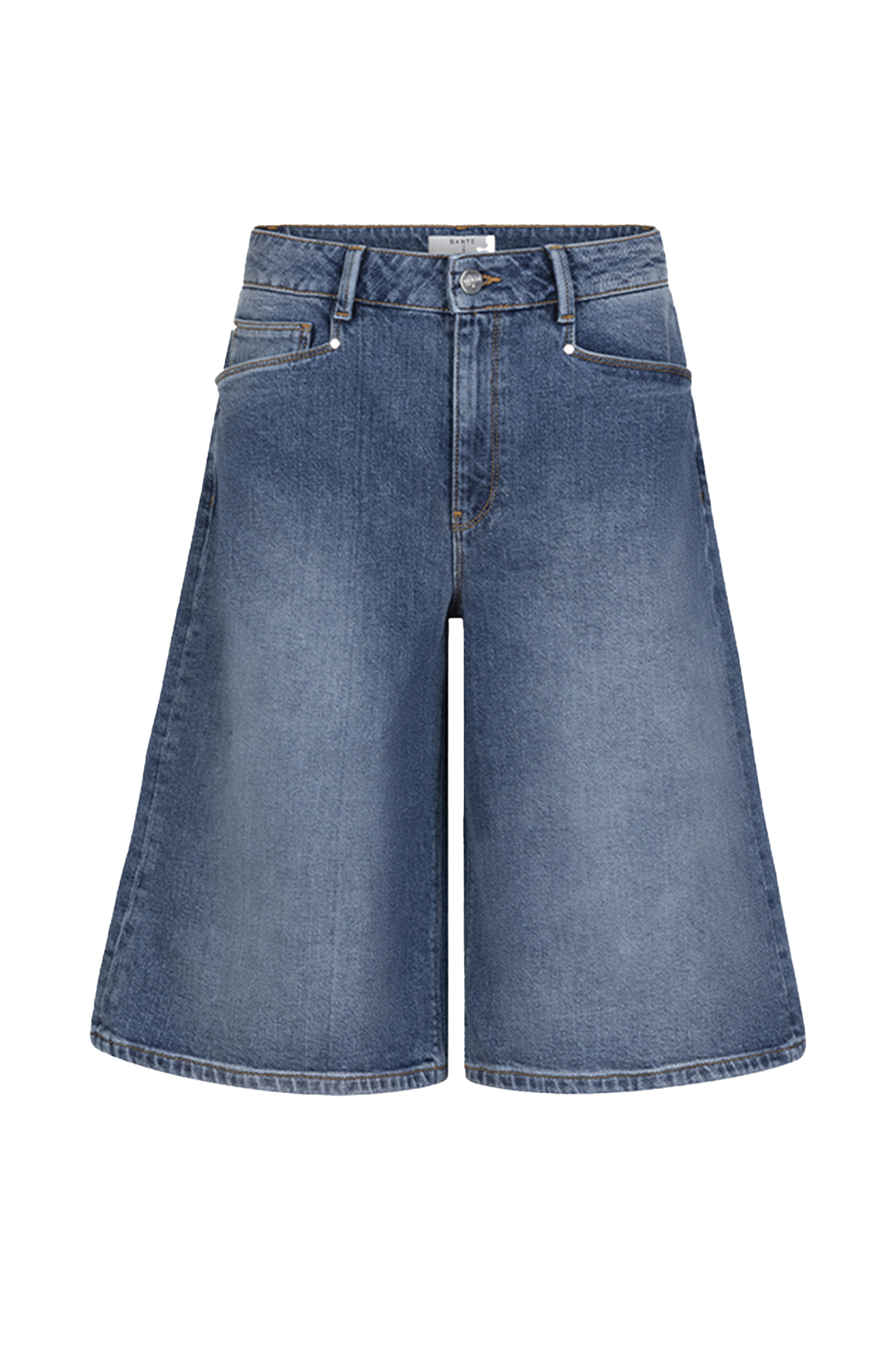 Dames short blauw