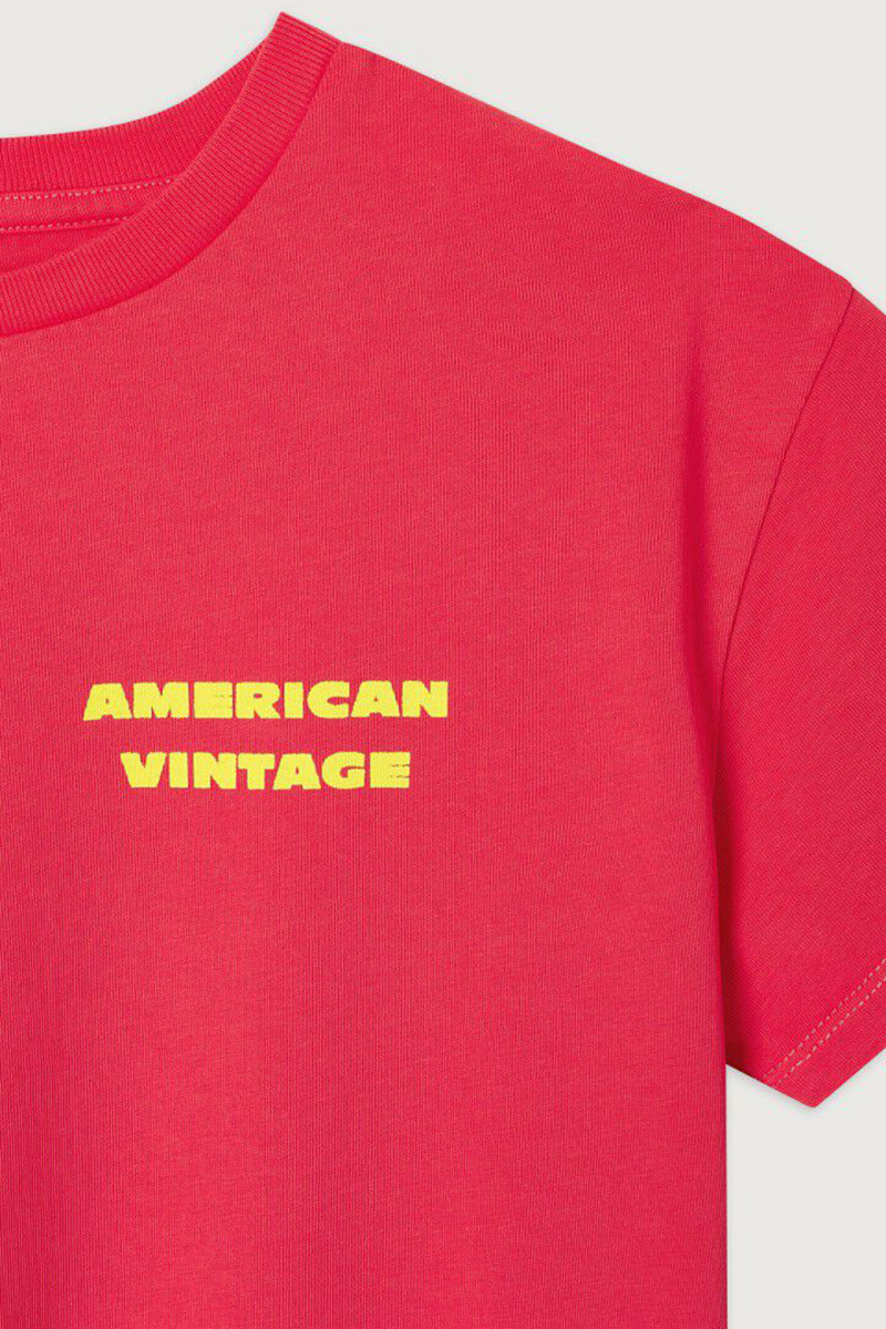 Jongens t-shirt korte mouw rood