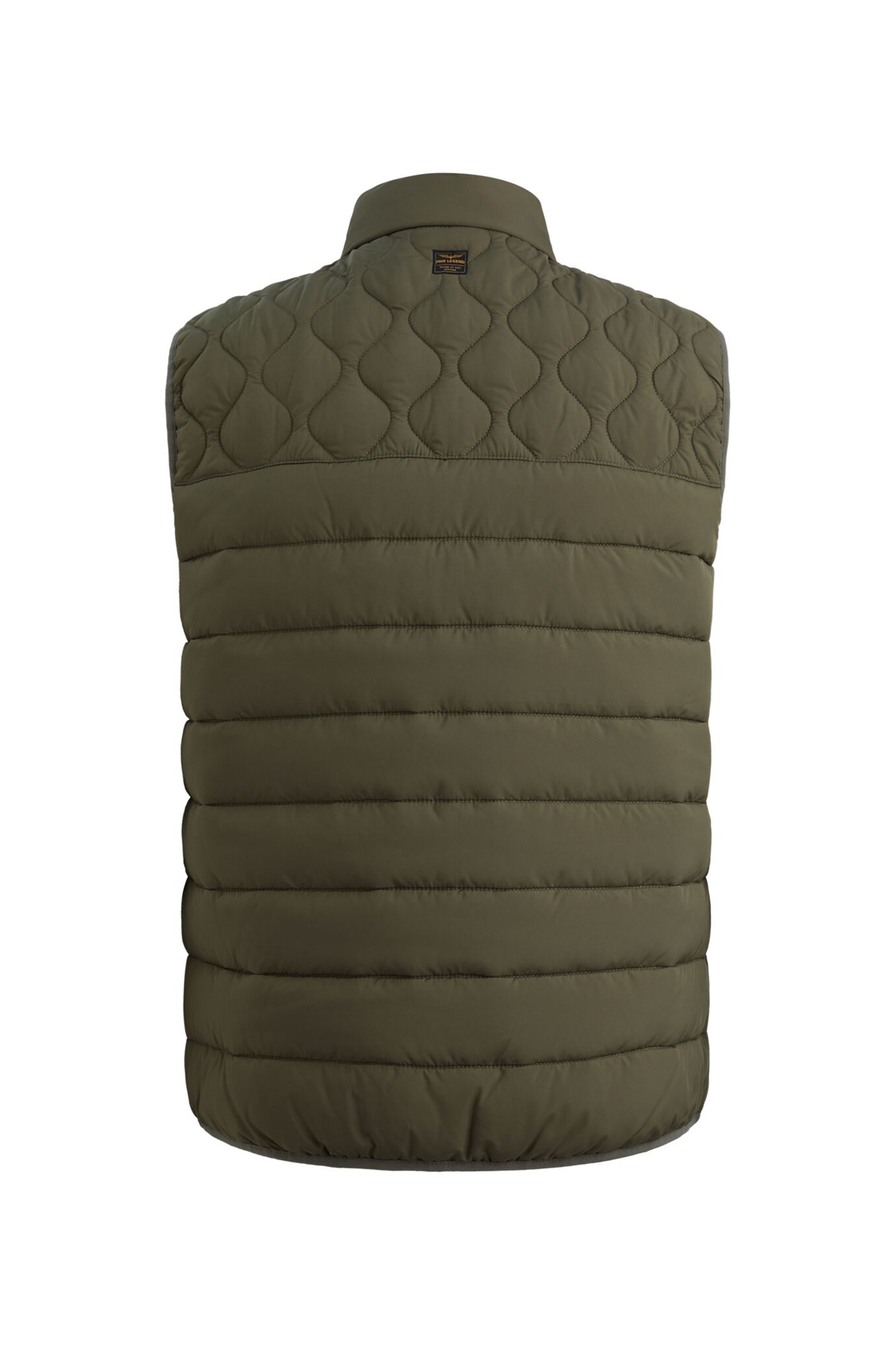Heren gilet groen