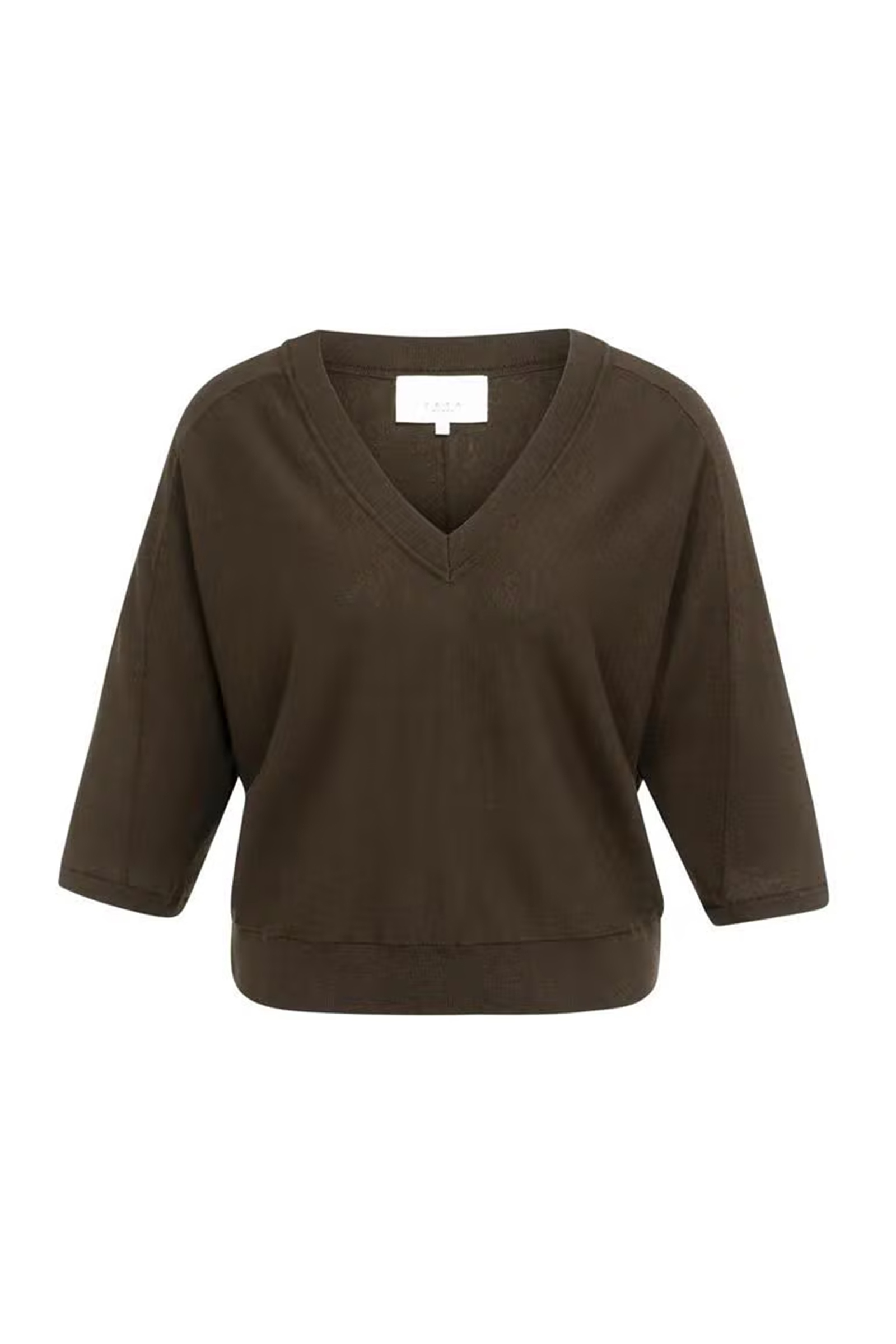 Dames sweater bruin