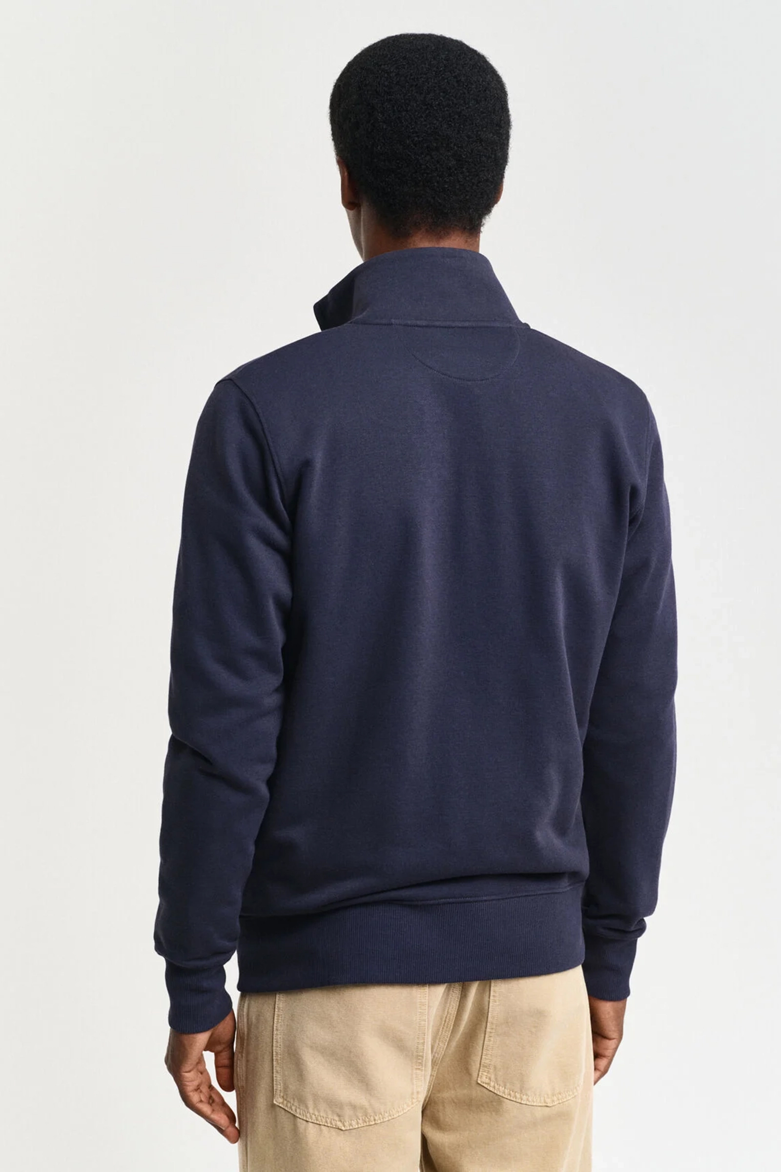 Gant REG SHIELD FULL ZIP SWEAT Blauw-1 3