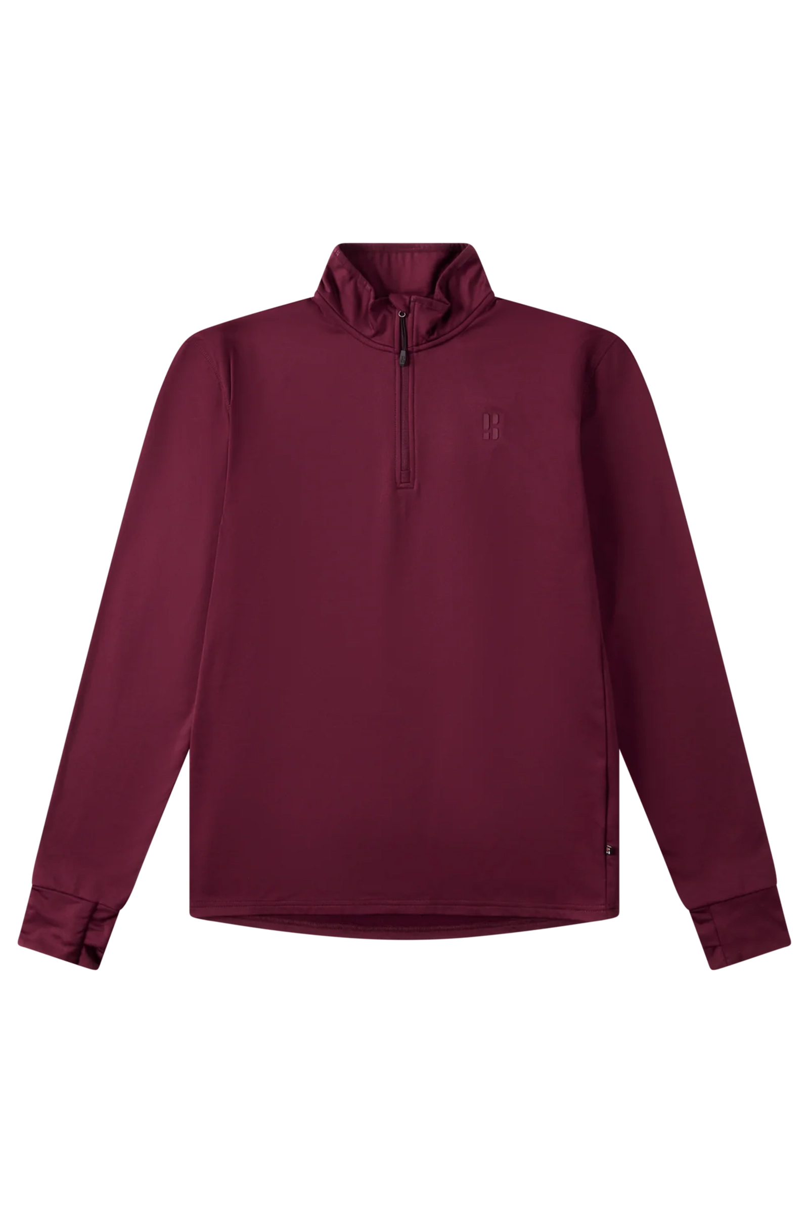 Wintersport dames pully+rits rood