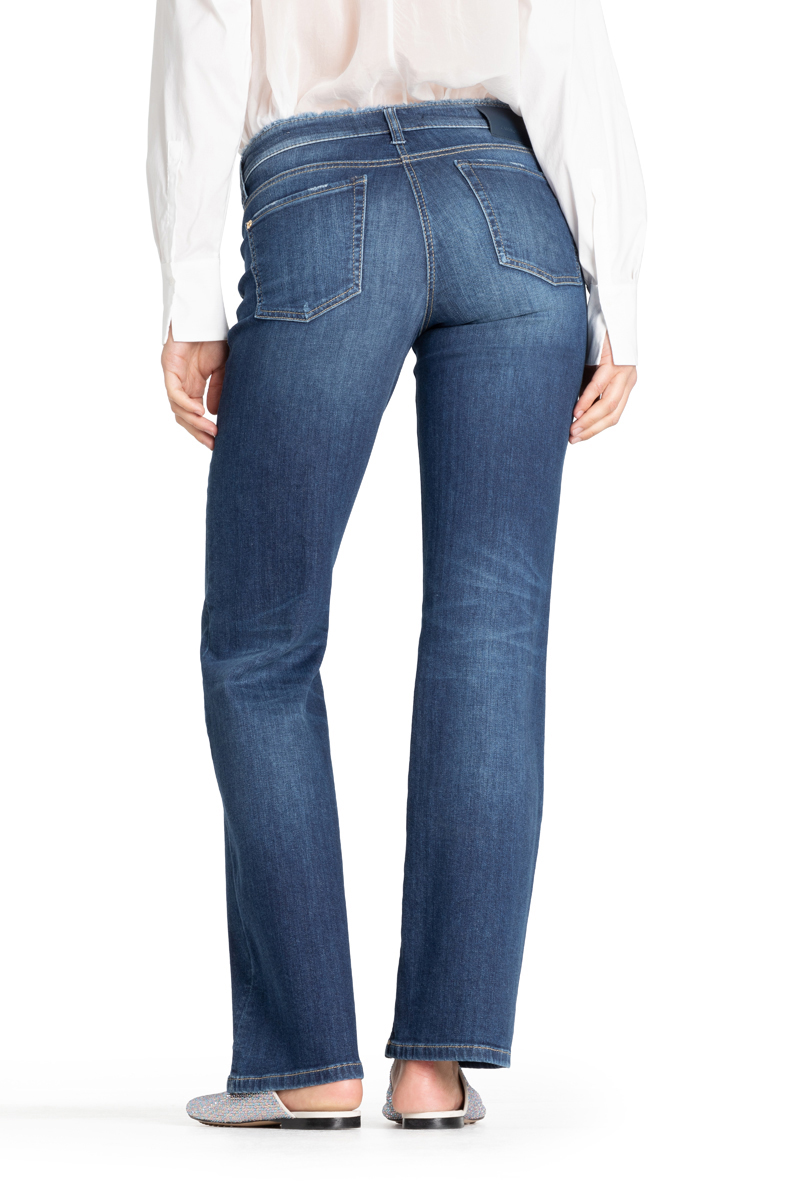 Dames jeans blauw