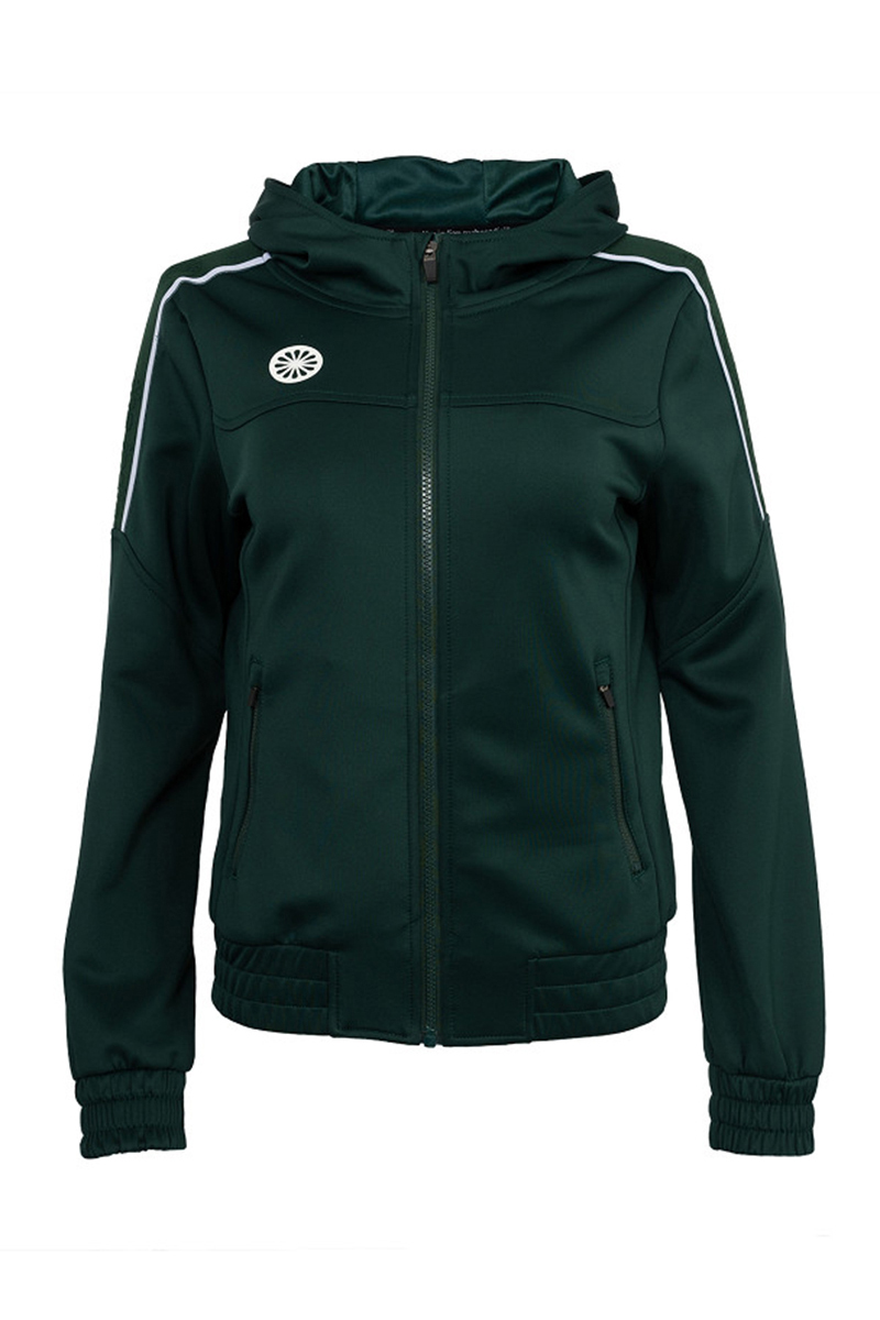 The Indian Maharadja Jaipur Women Performance hooded jacket Groen-1 1