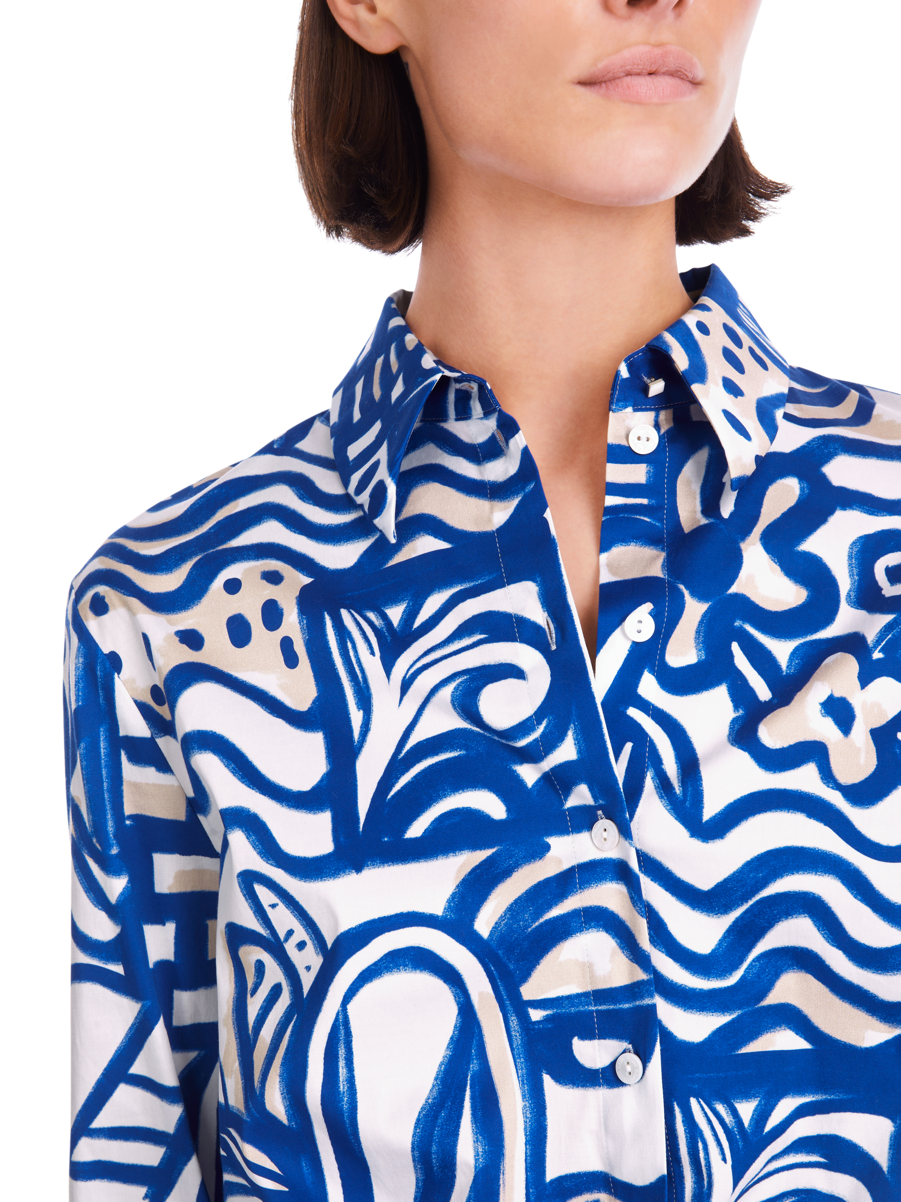 Marc Cain Bluse gentian 4