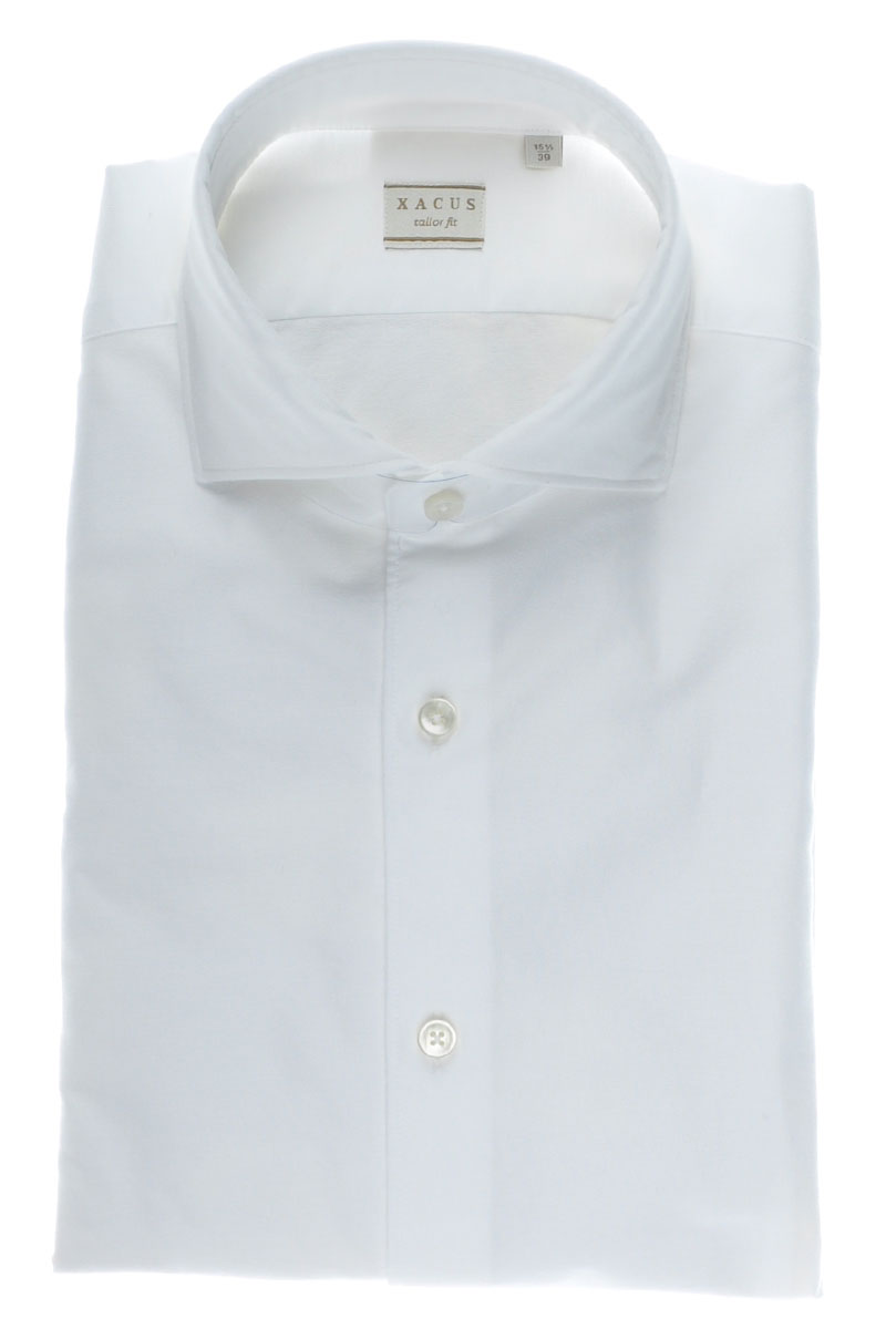 Heren overhemd lm dressual wit