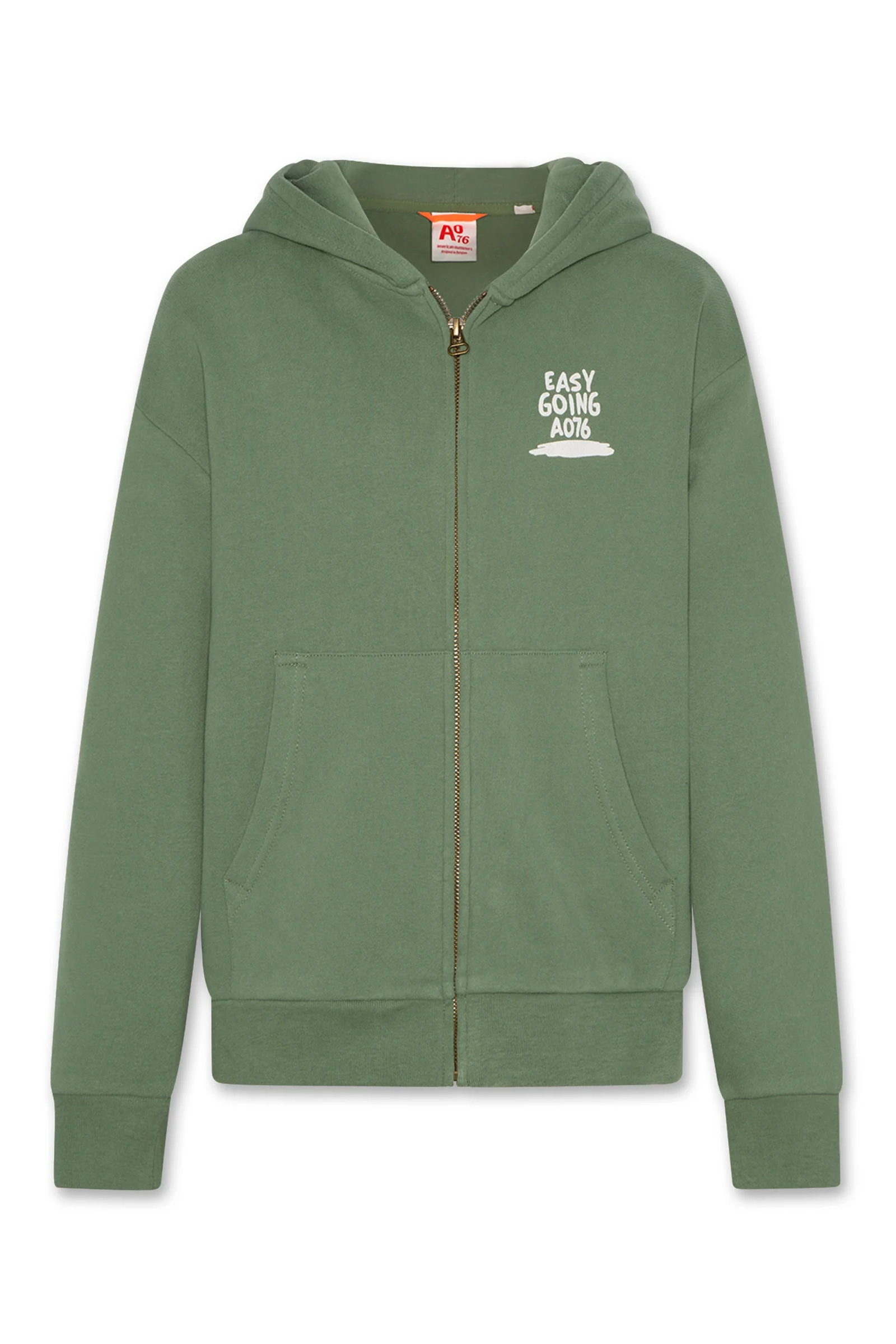 Jongens vest groen