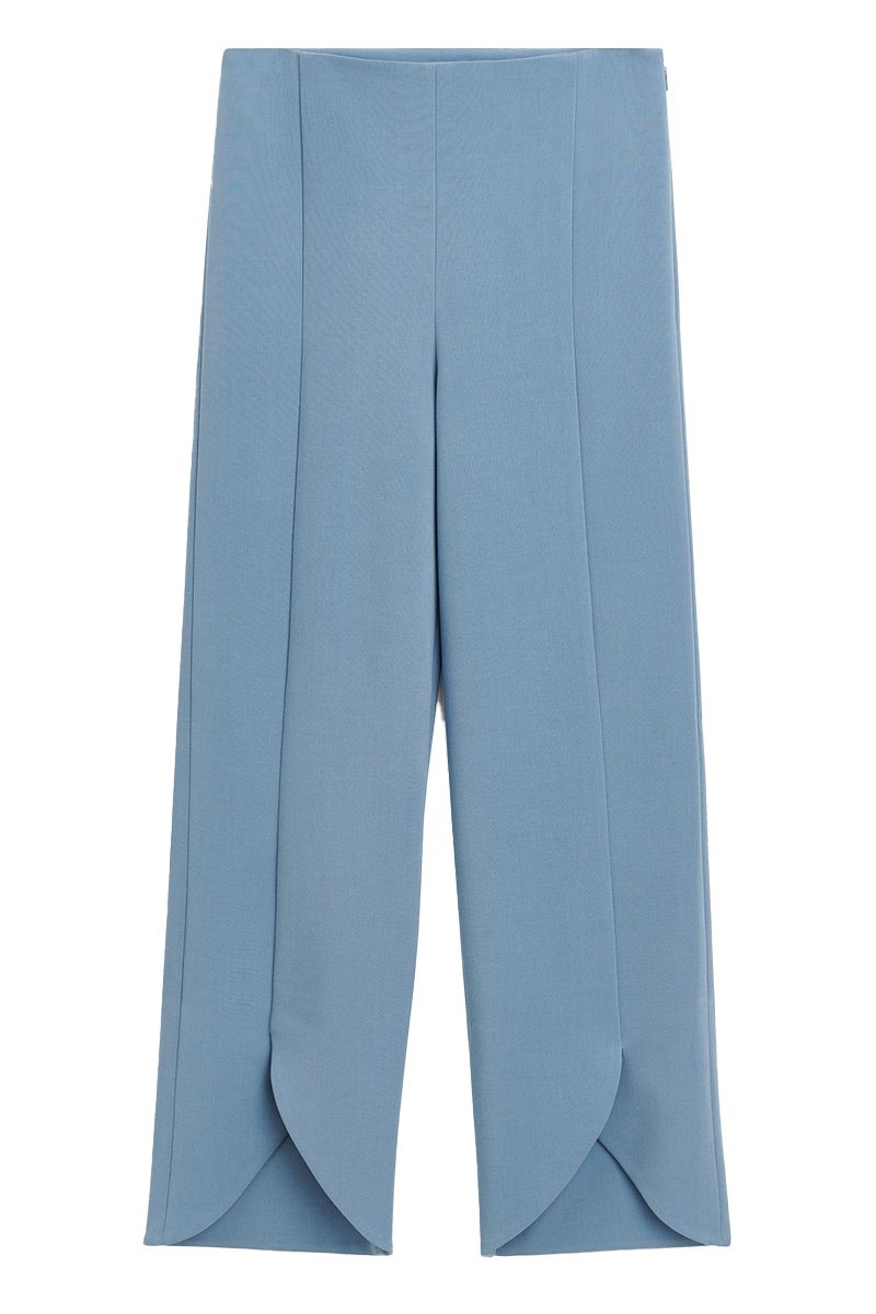 Dames broek blauw