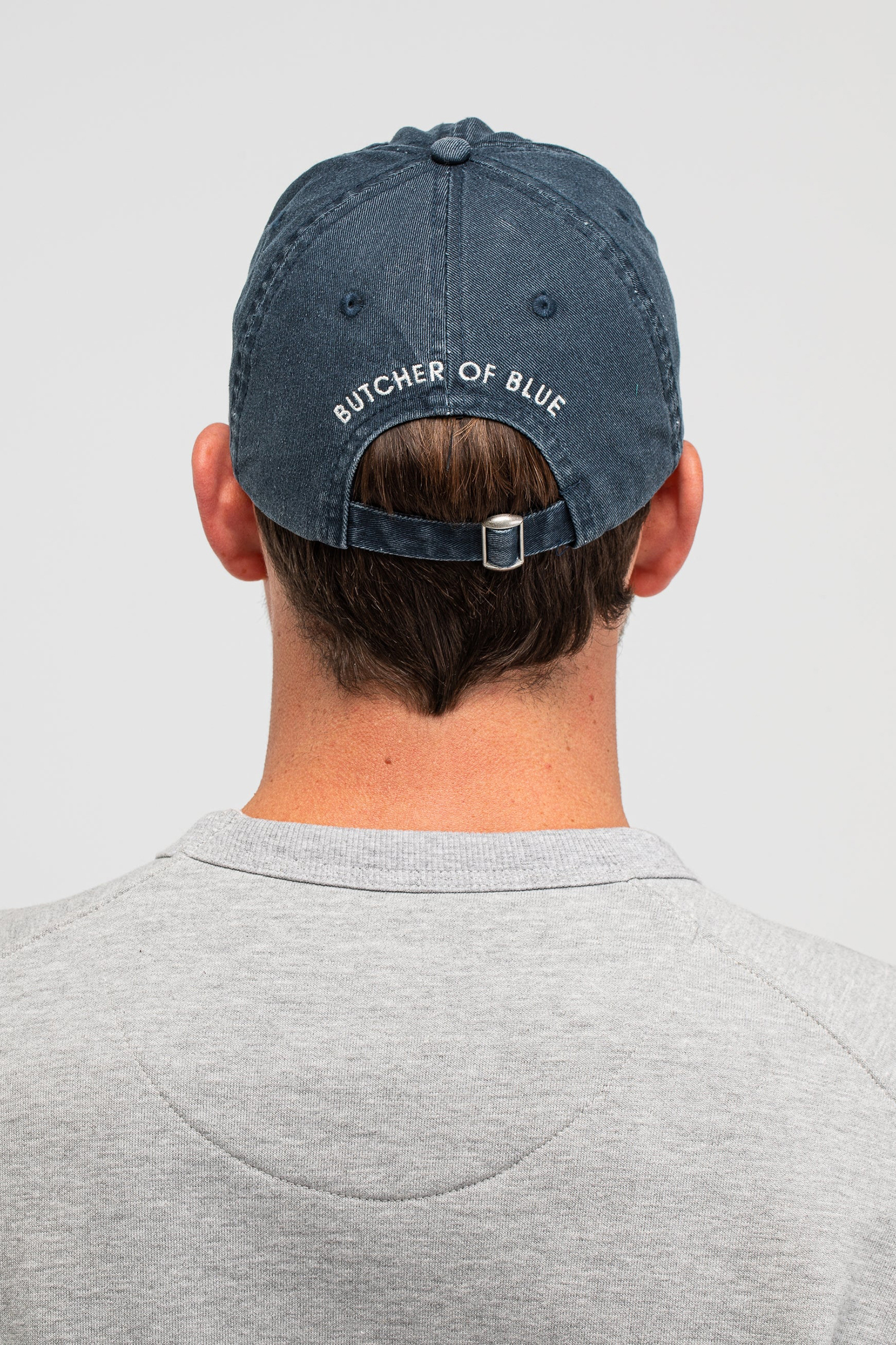 Heren pet blauw