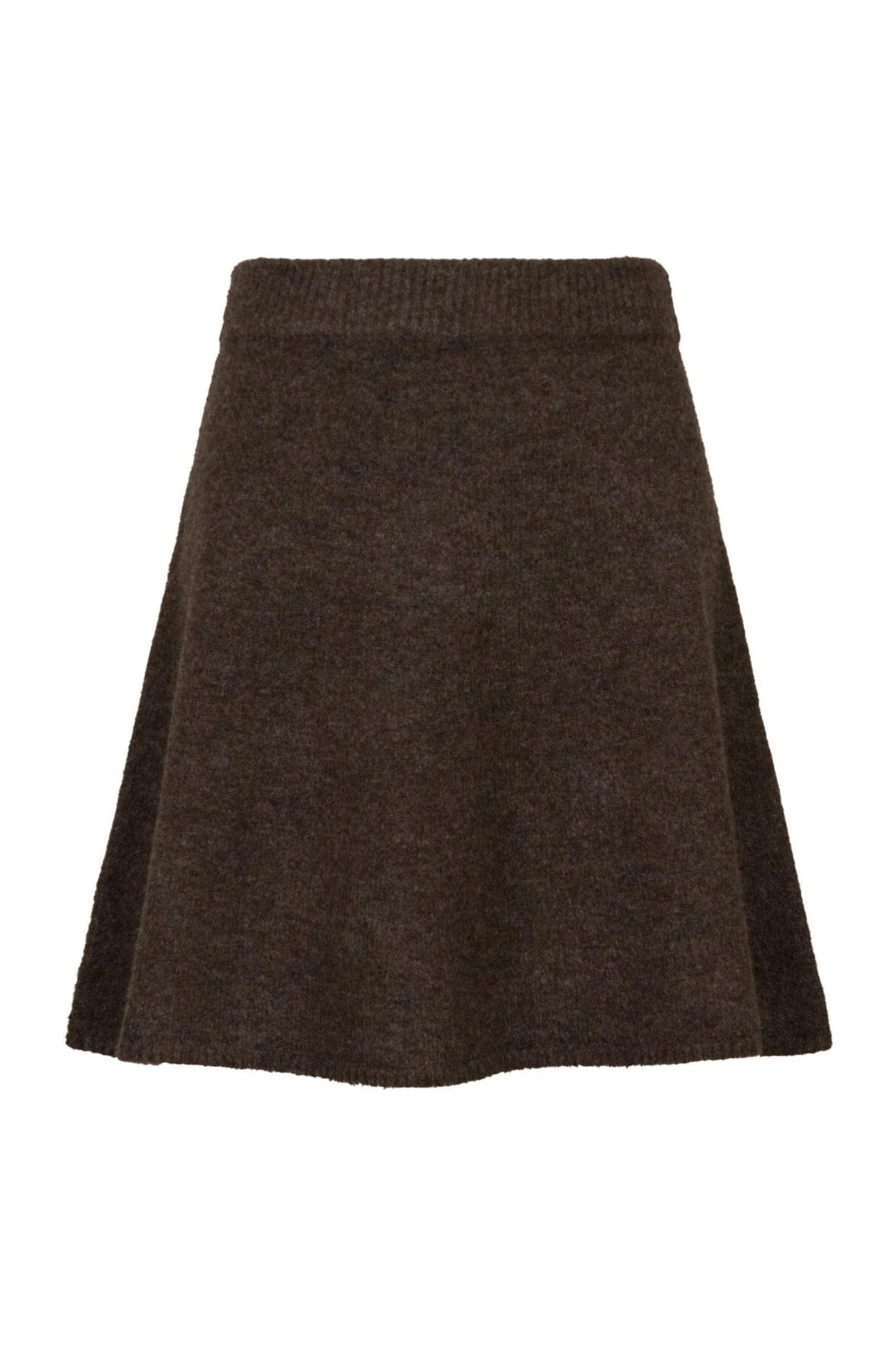 Dames rok bruin