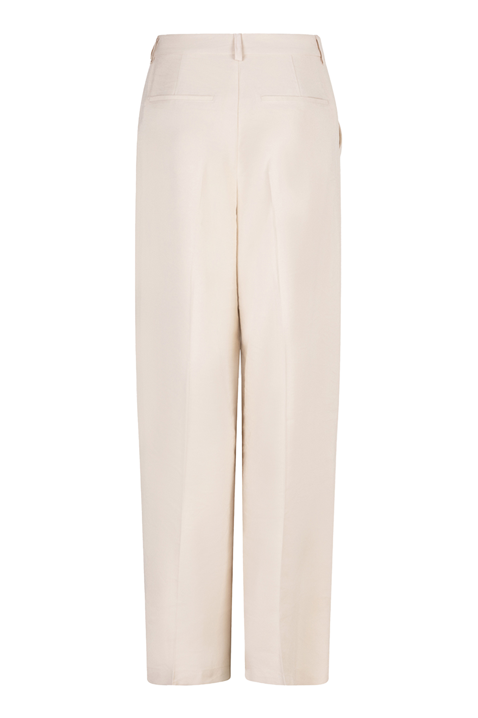 Esqualo Trousers WB pleat Ecru-1 3