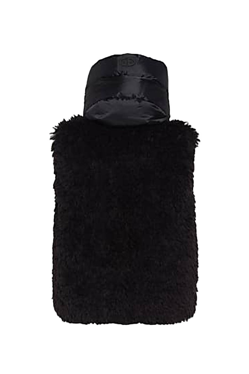 Wintersport dames bodywarmer zwart