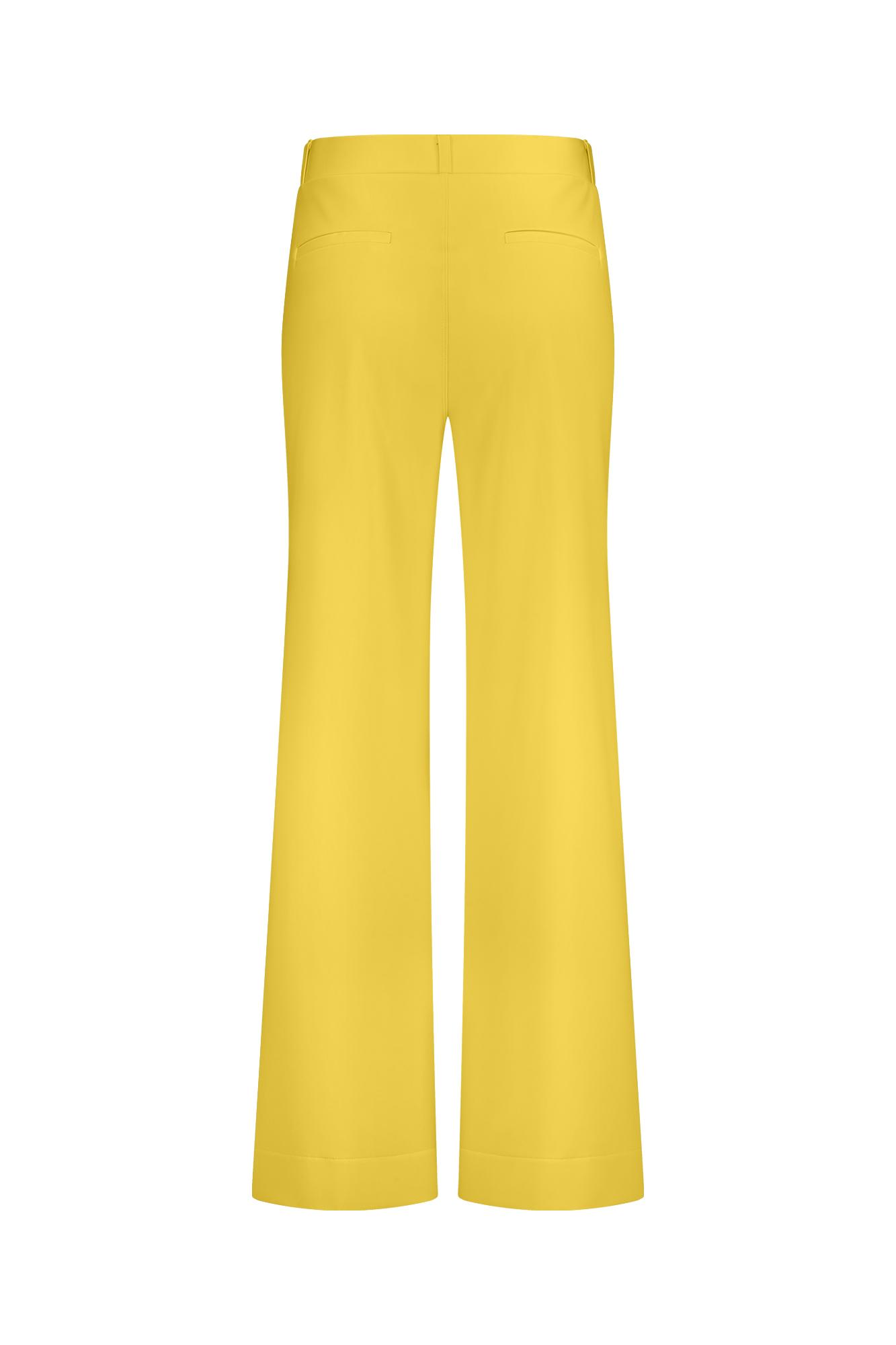 Studio Anneloes Lexie bonded trousers Geel-1 5