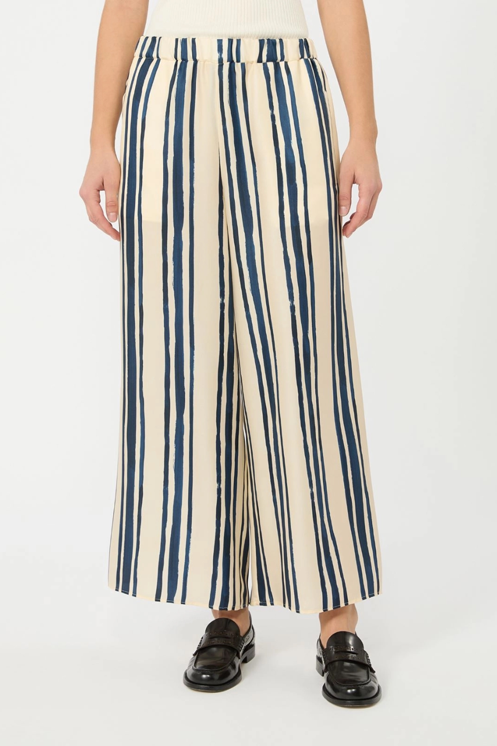 Dames broek blauw