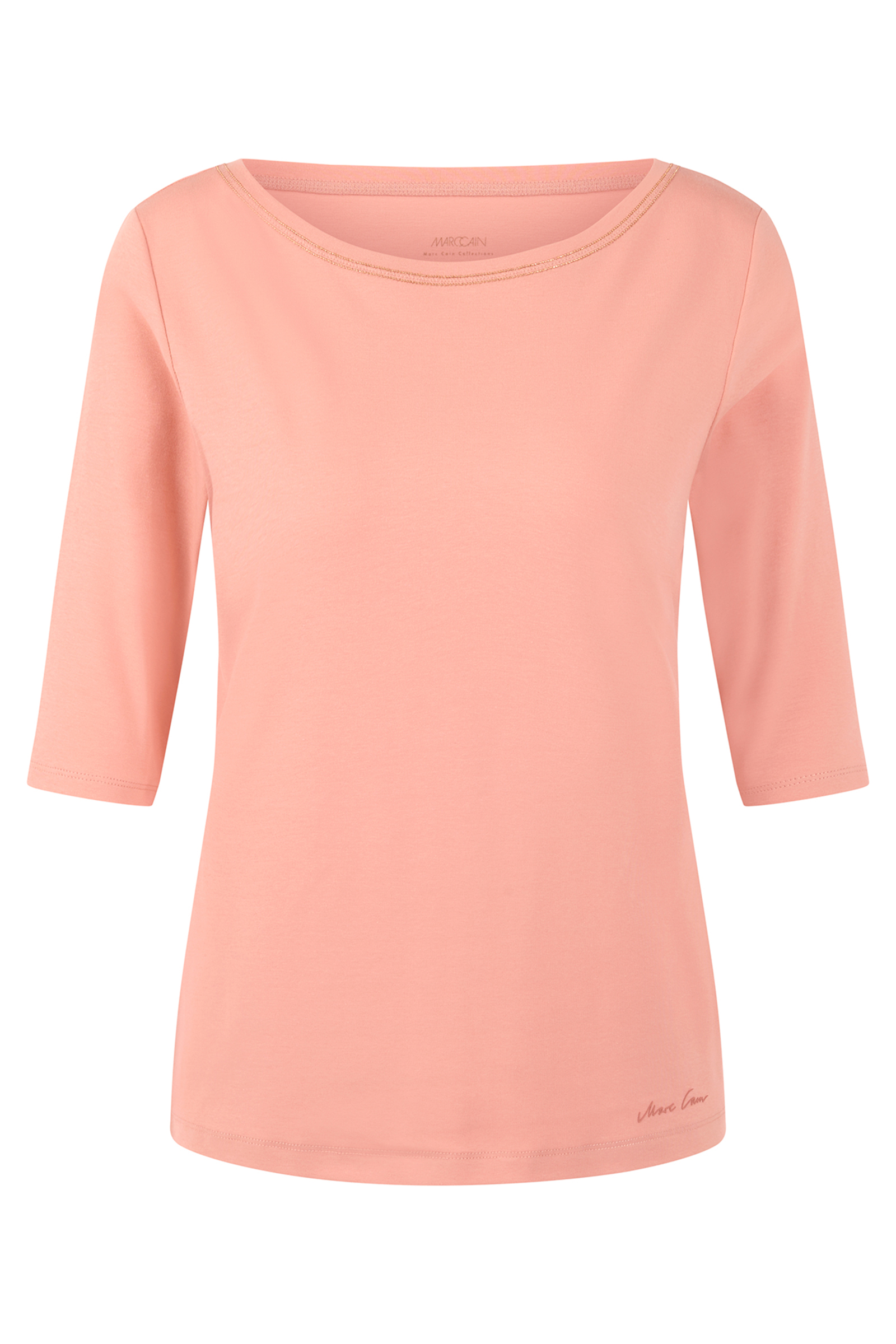 Dames t-shirt korte mouw rose