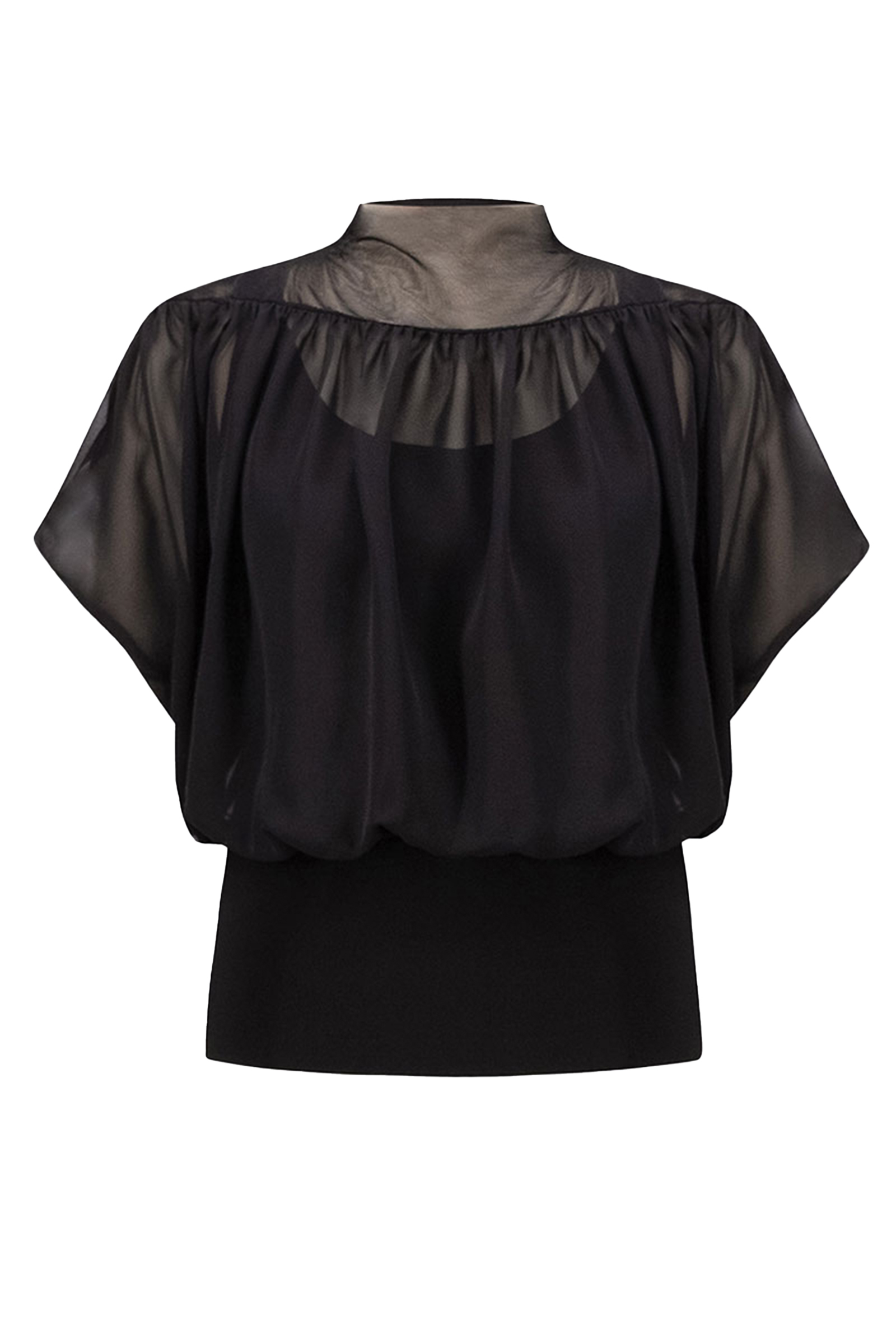 Dames top zwart
