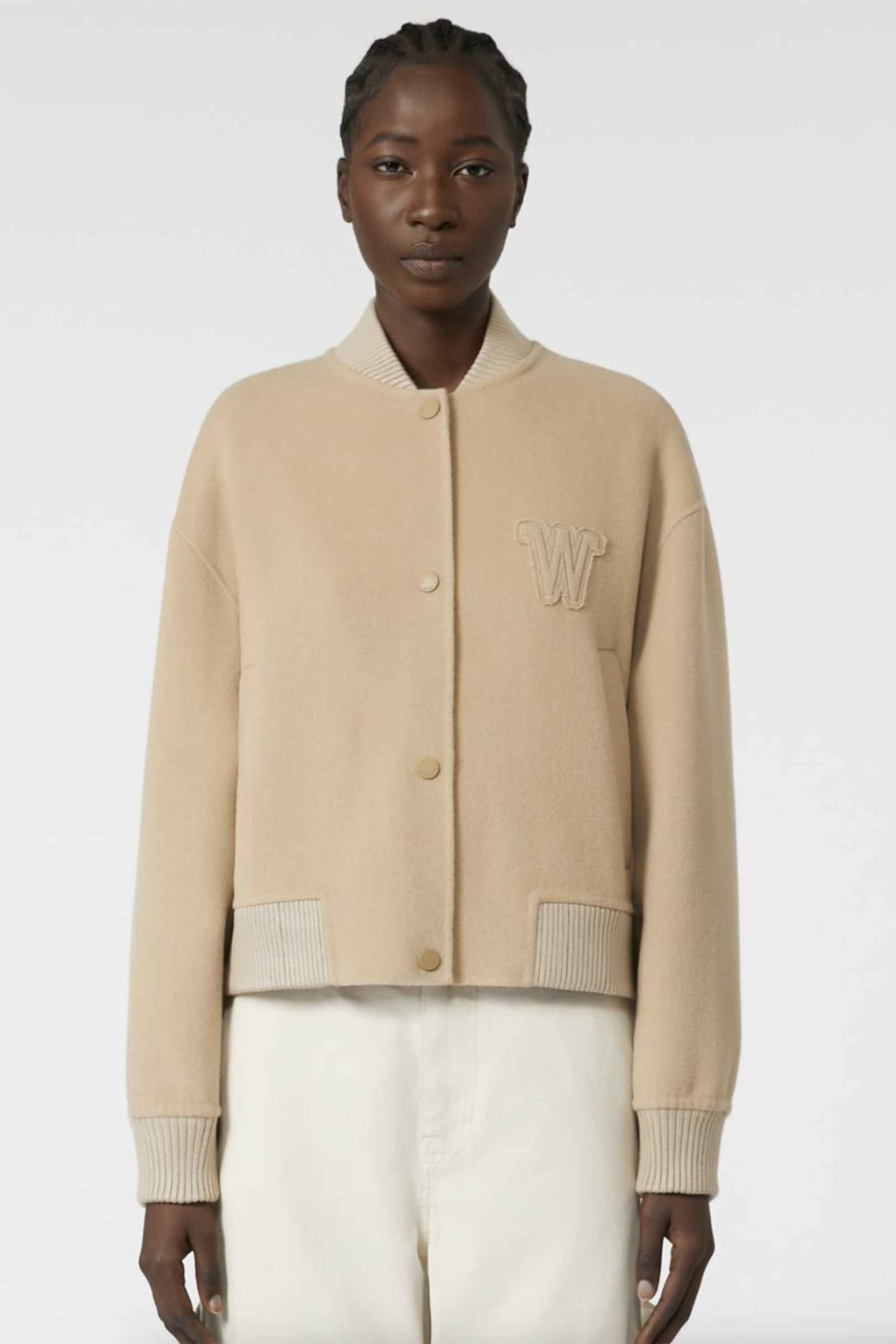 Dames blazer bruin