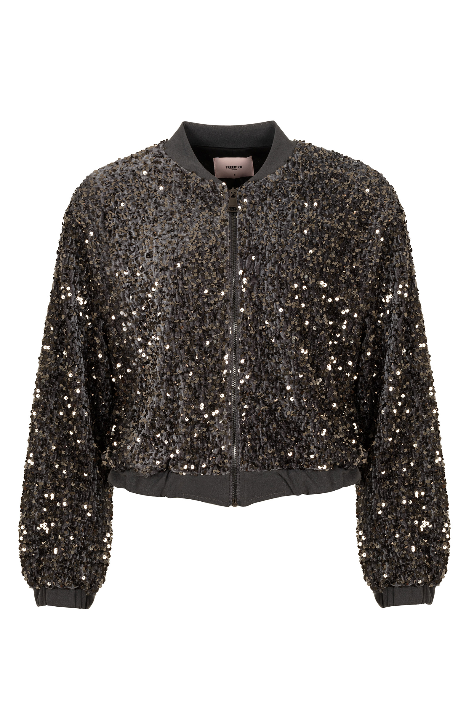 Dames blazer grijs