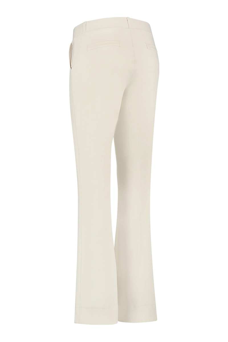 Studio Anneloes flair banded trouser 00286293 Ecru-2 3