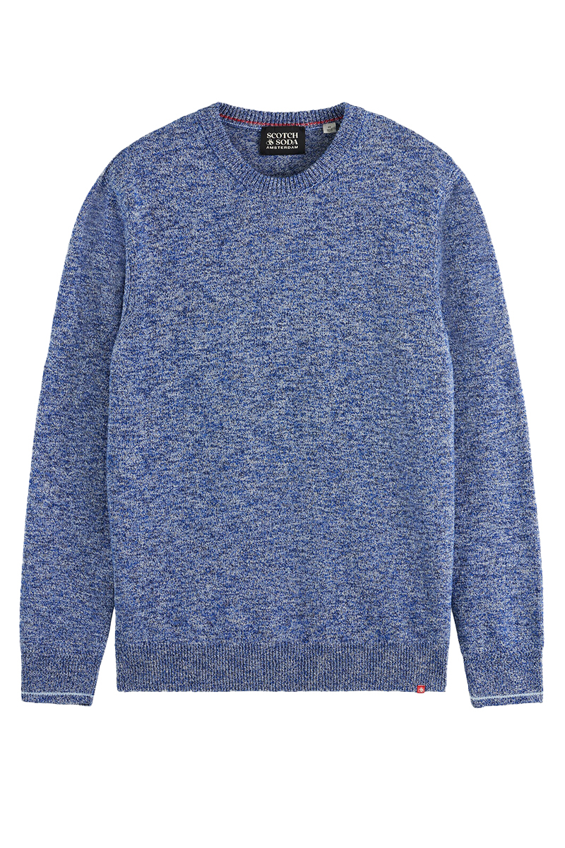 Heren sweater blauw